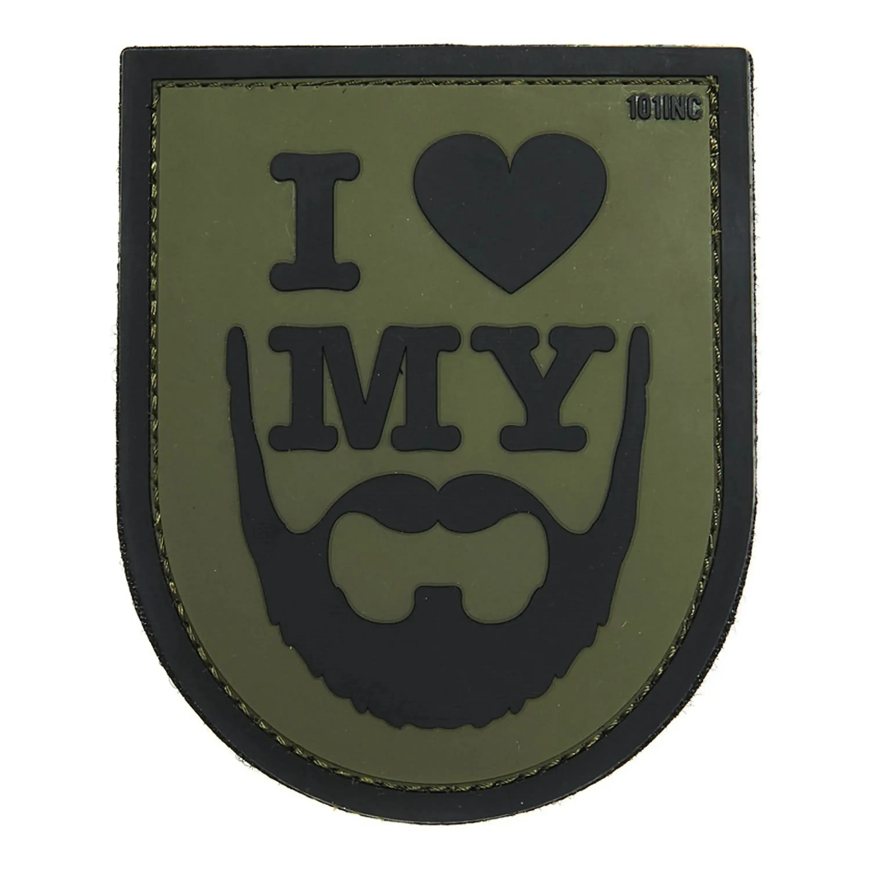 3D Patch I love my Beard - Image 2