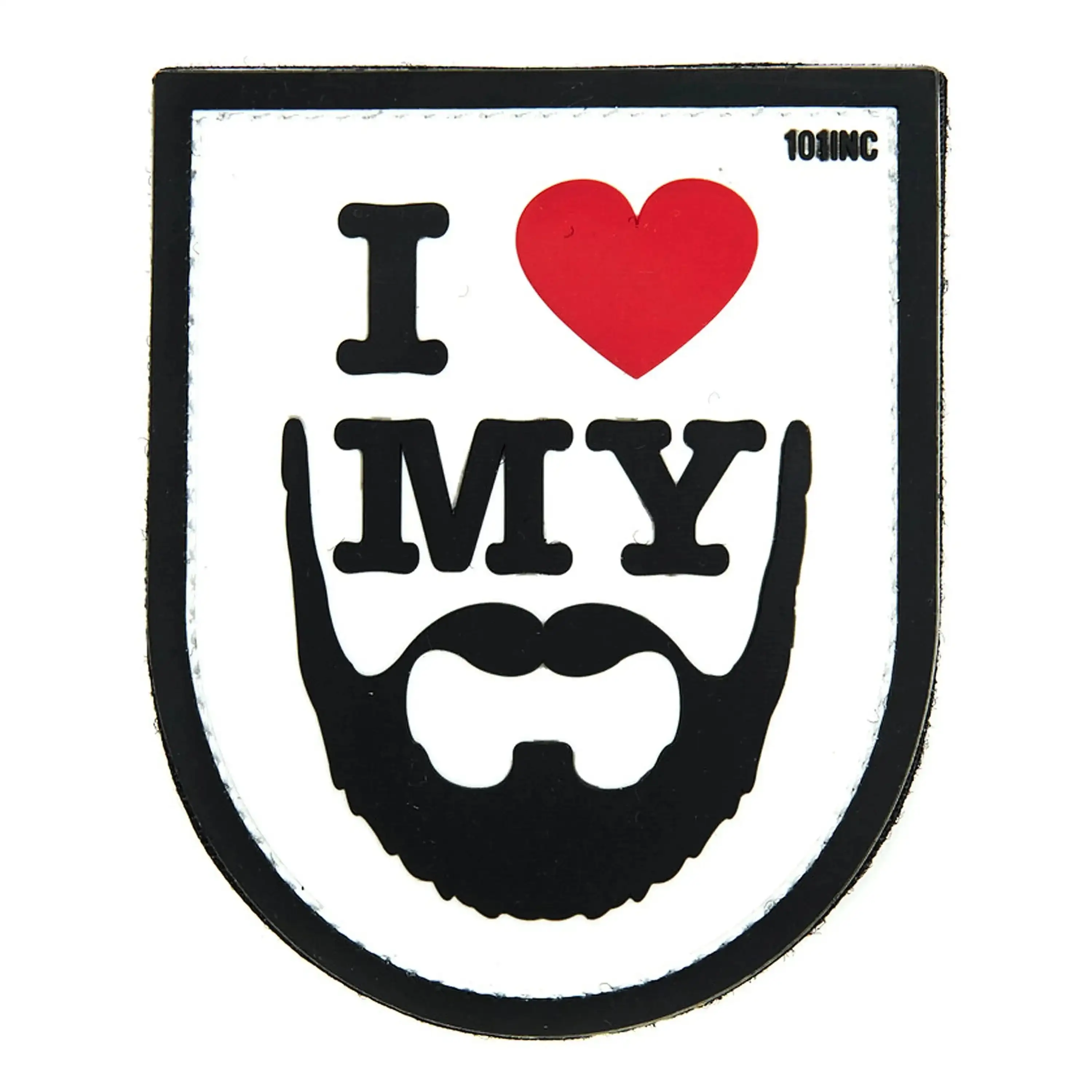 3D Patch I love my Beard - Image 3