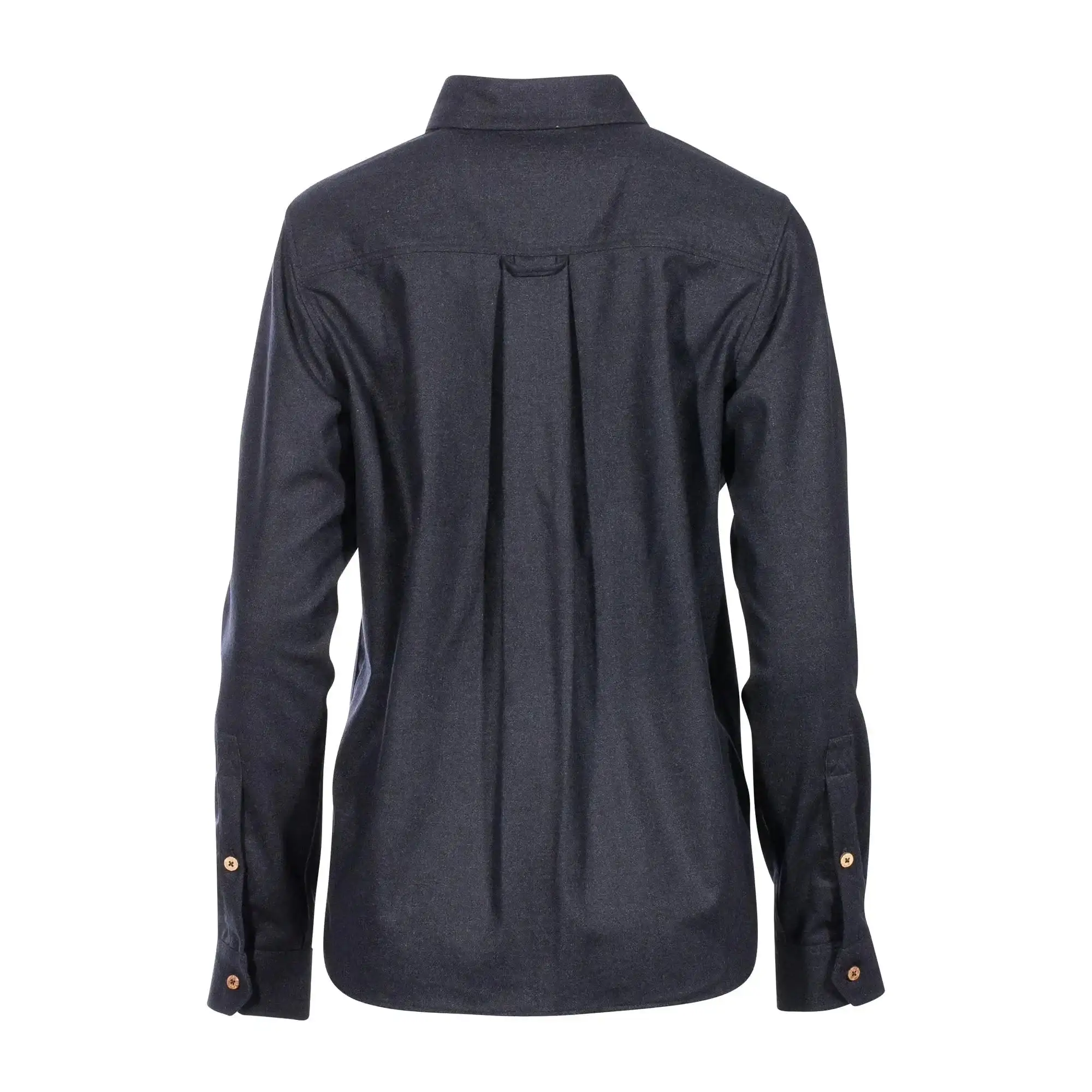 Shirt LeisureWool ReBorn dark grey melange women - Image 2