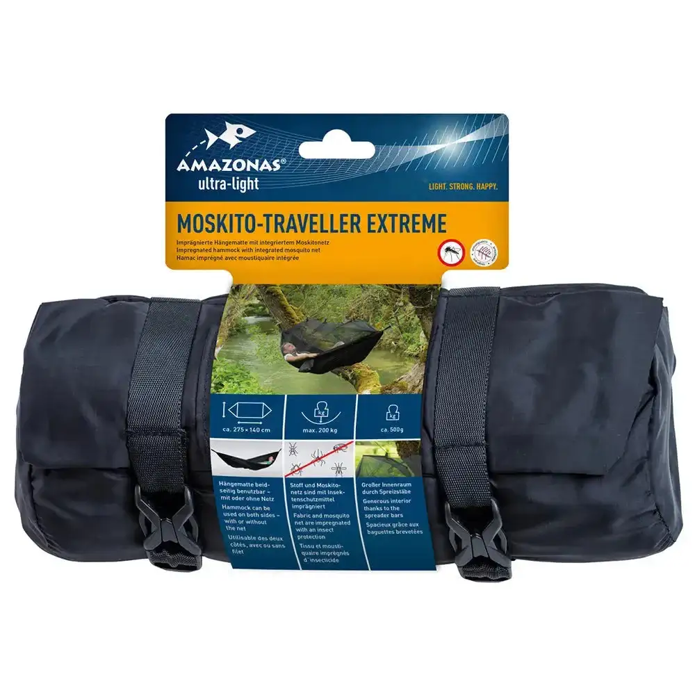 Hammock Mosquito Traveller Extreme black - Image 3