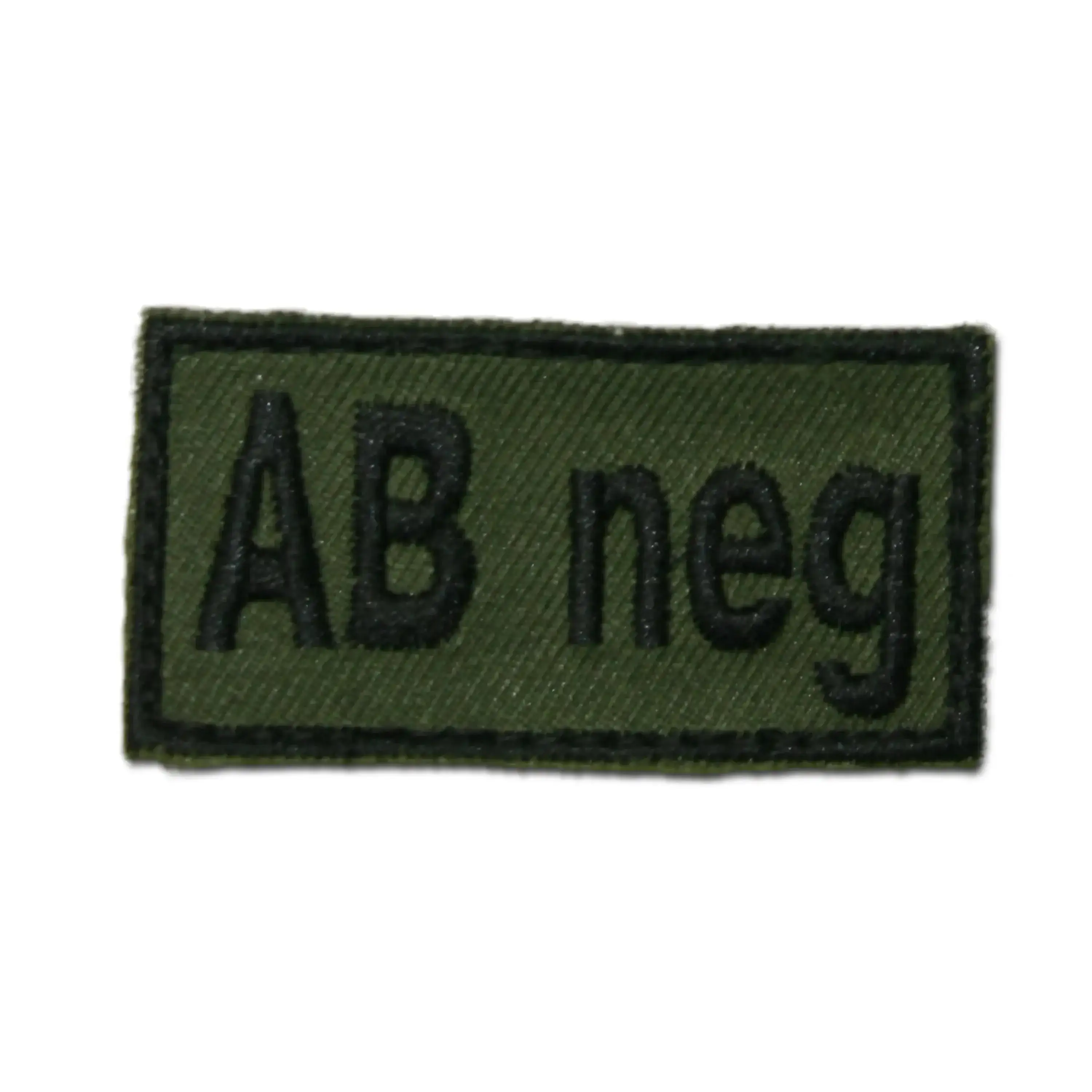 Patch Blood Type Blood Group AB neg hook-and-loop - Image 2