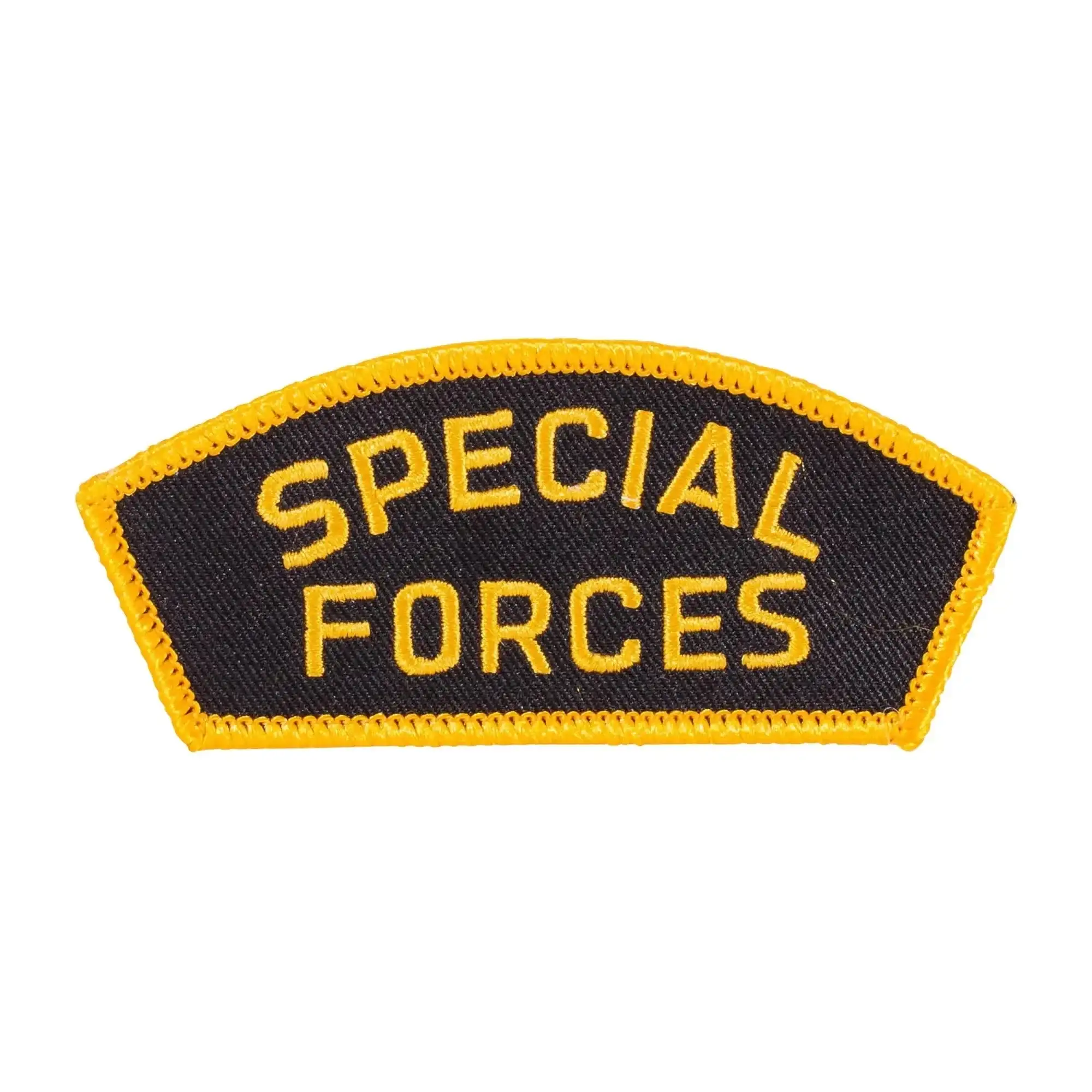 Special Forces cap badge black and gold-colored