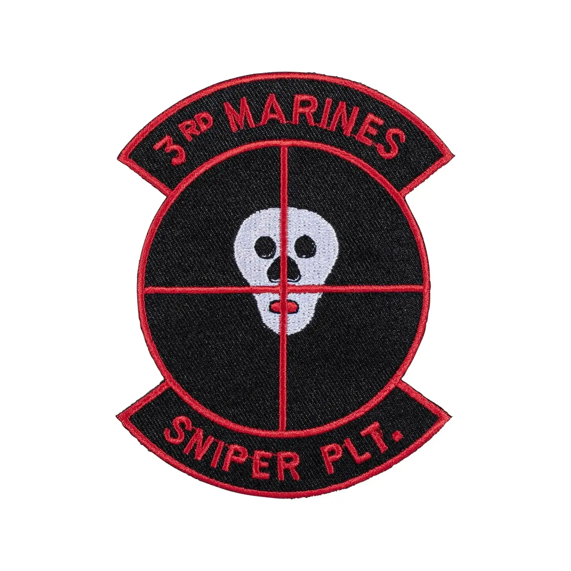 Badge US textile 3rd Marines Sniper Plt.