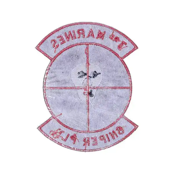 Badge US textile 3rd Marines Sniper Plt. - Image 2