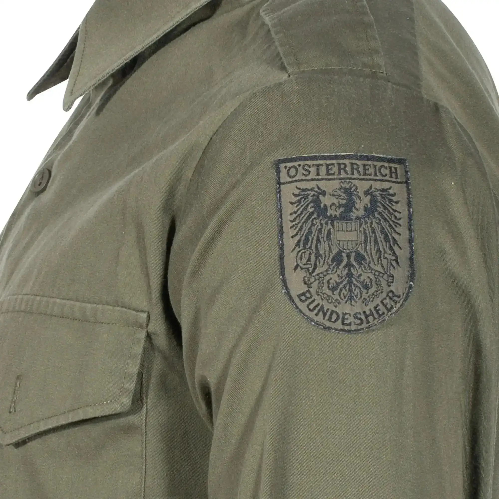 Austrian Armed Forces field shirt used - Image 4