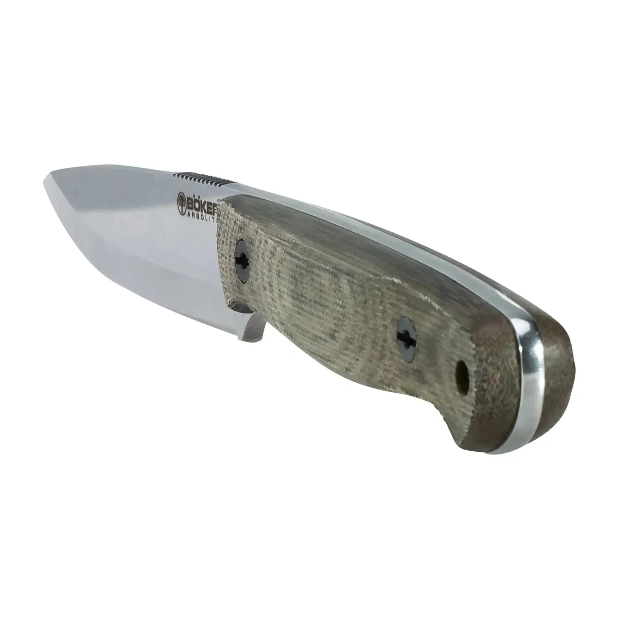 Knife Bushcraft Micarta green - Image 3