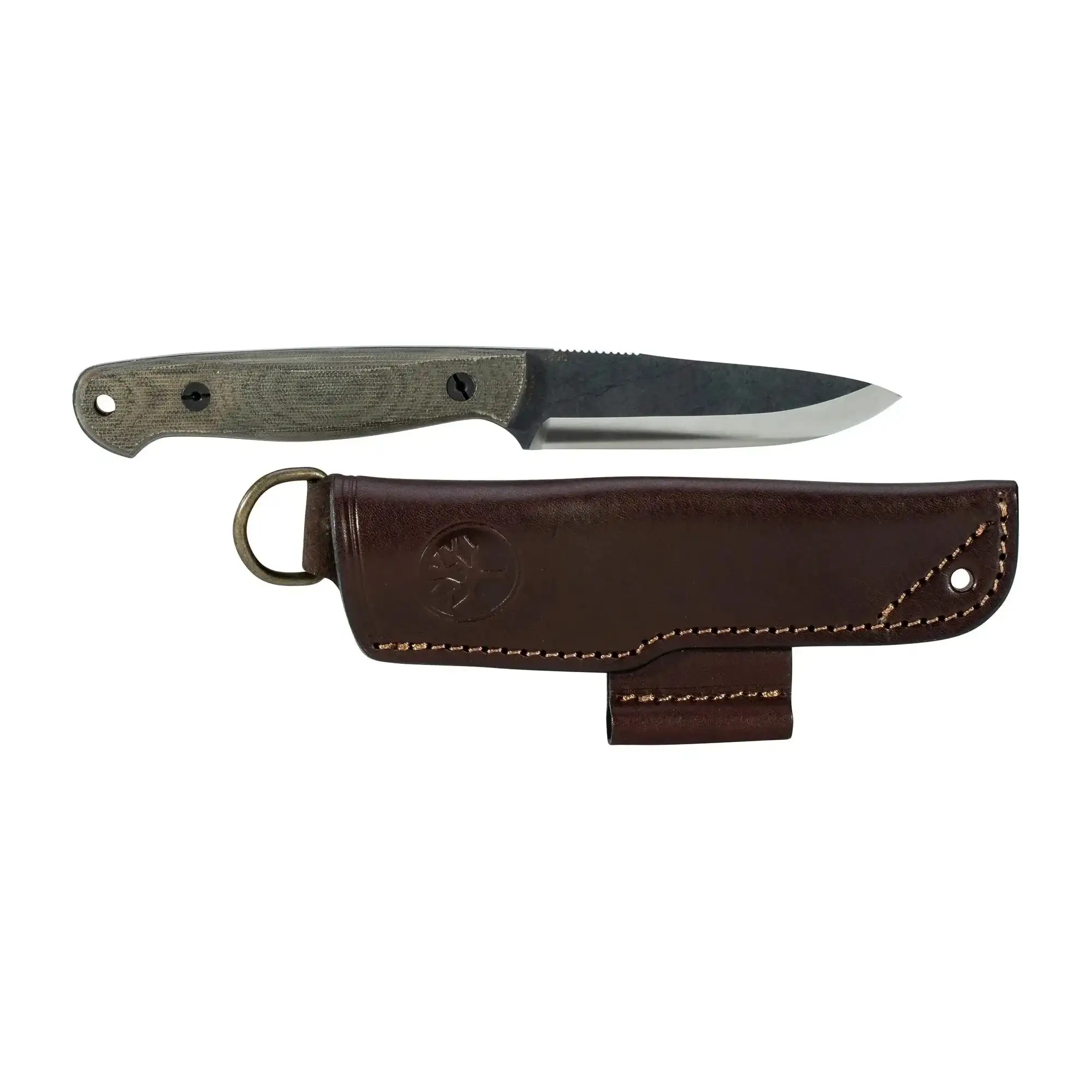 Knife Bushcraft Micarta green - Image 4