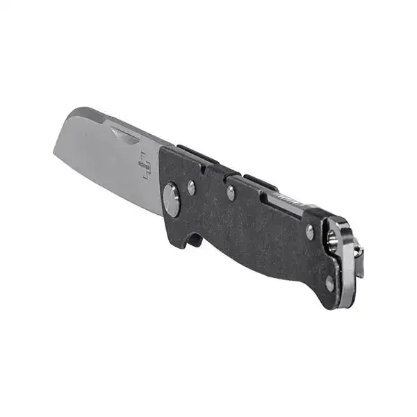 Pocket knife Atlas Backlock Sheepfoot silver-colored - Image 3