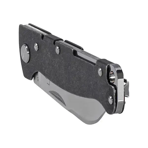 Pocket knife Atlas Backlock Sheepfoot silver-colored - Image 6