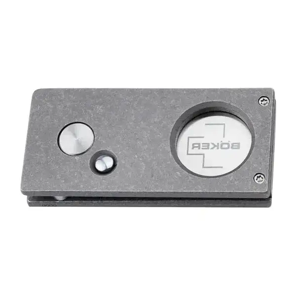 Pocket Knife Cigar Cutter silver-colored - Image 3