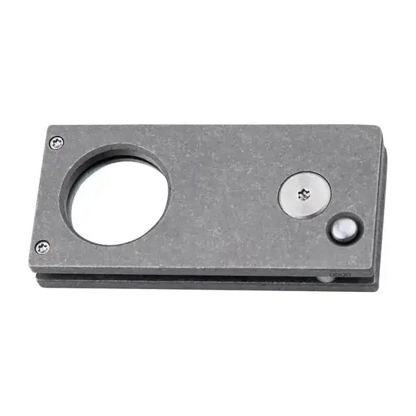 Pocket Knife Cigar Cutter silver-colored - Image 4
