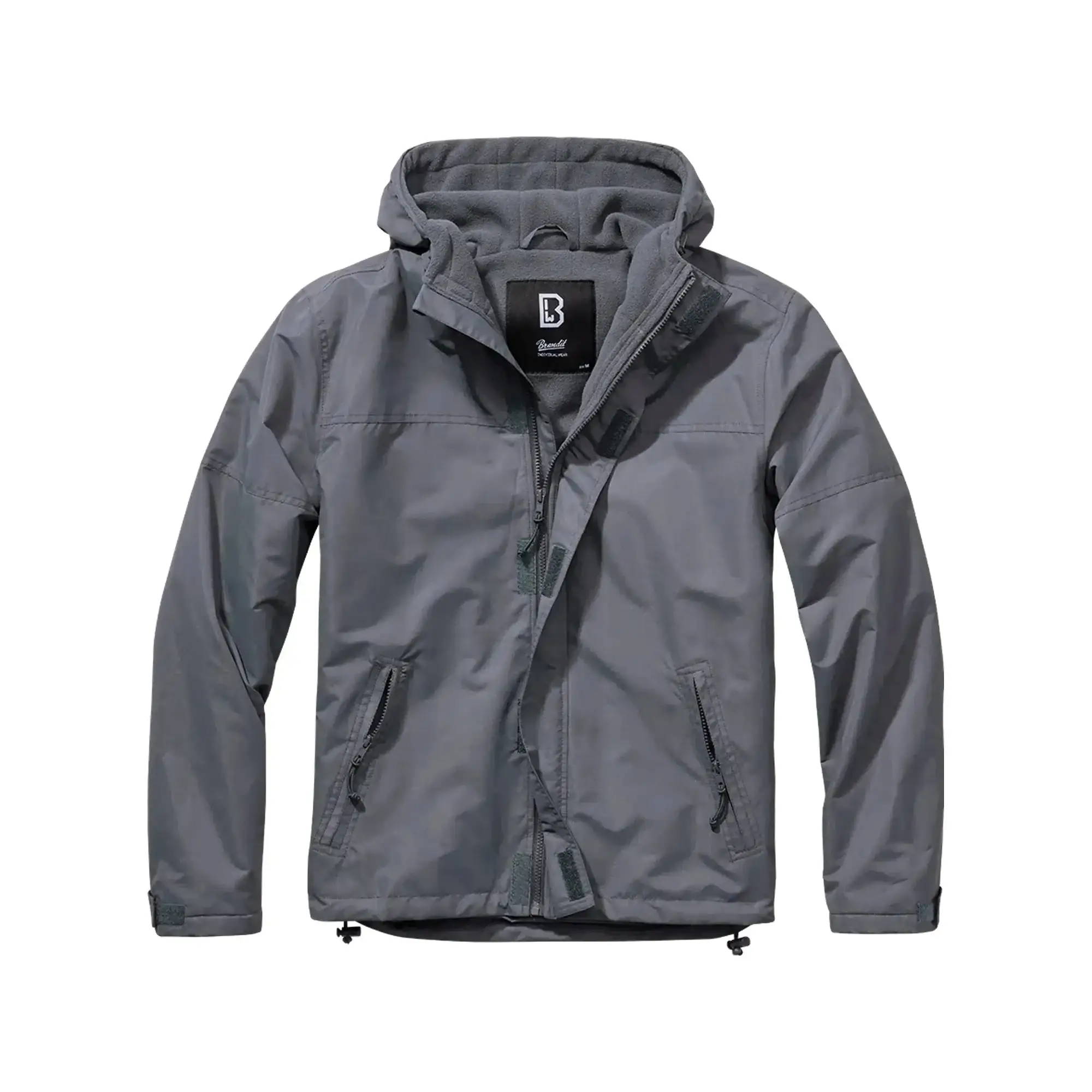 Windbreaker with front zip