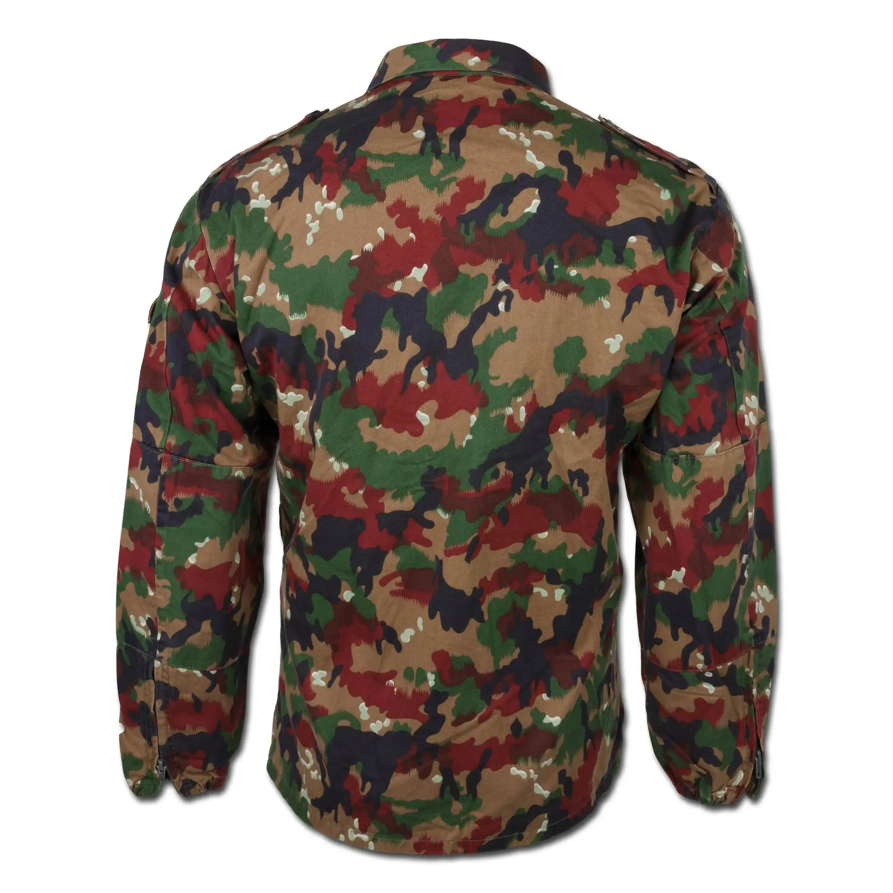 Swiss field jacket Alpenflage used - Image 3