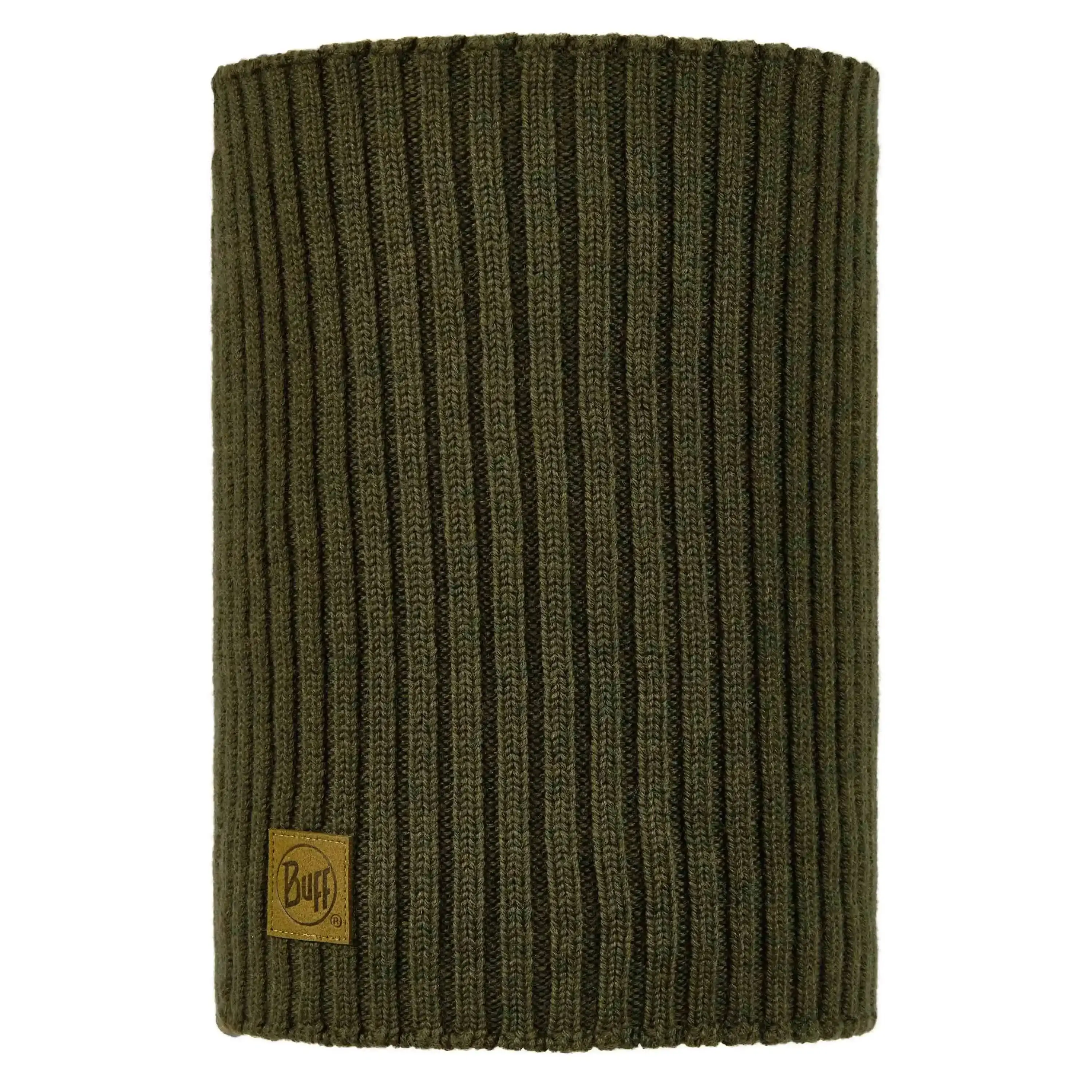 Tube scarf Norval Knitted Neck Warmer forest