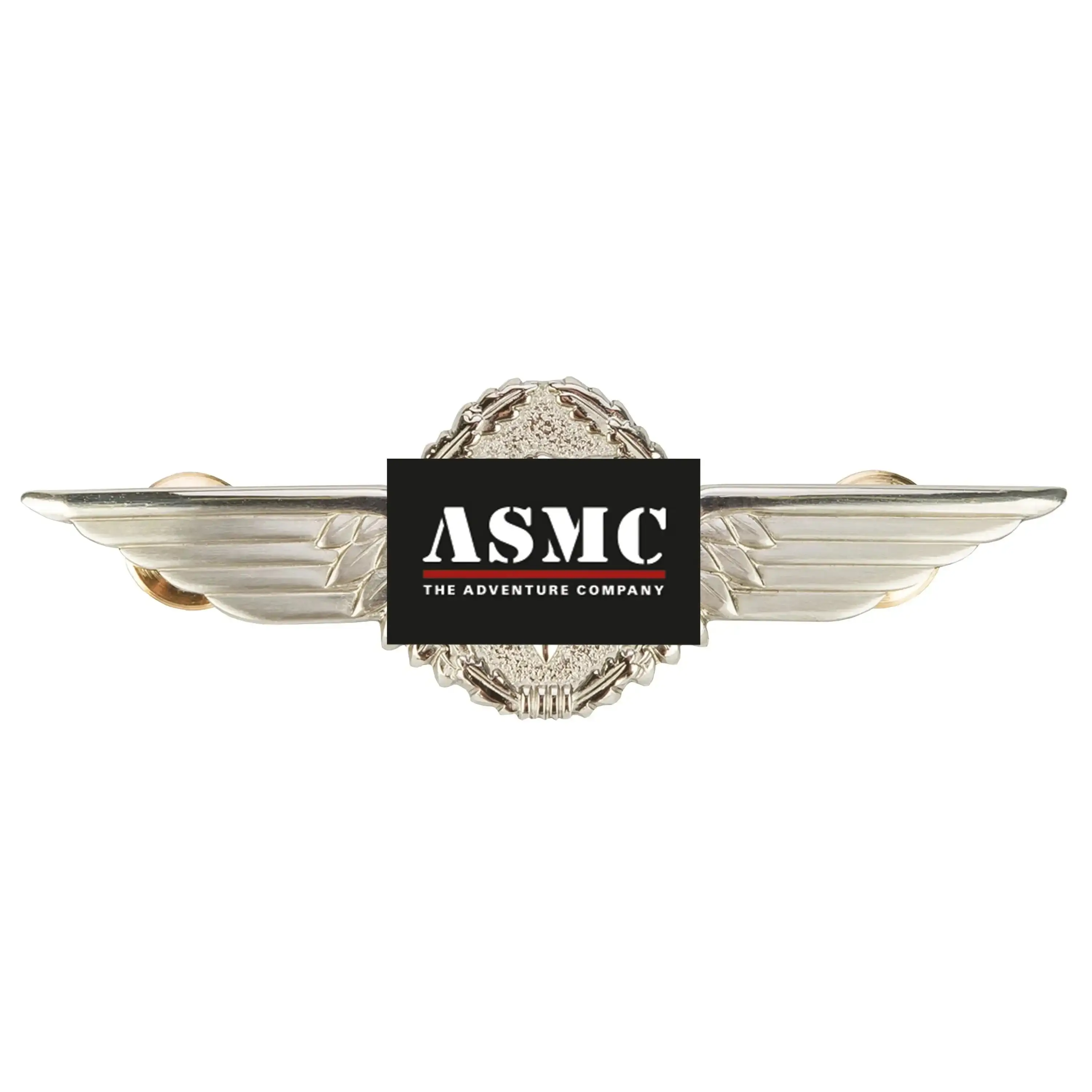 Badge BW Aircraft Pilot Metal silver-colored
