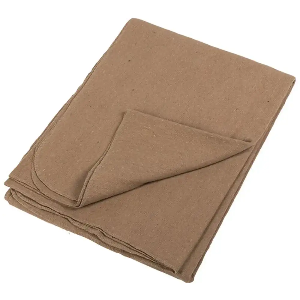Blanket disaster relief rolled khaki as new