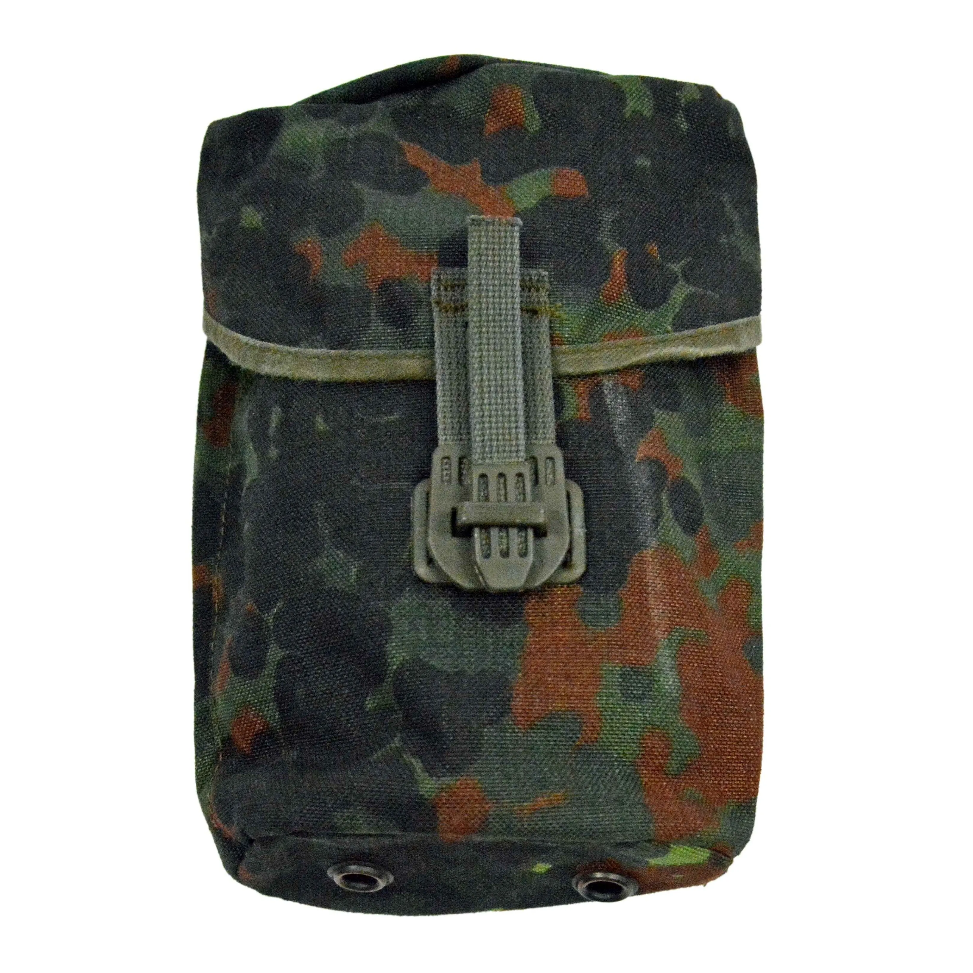 BW canteen pouch flecktarn used