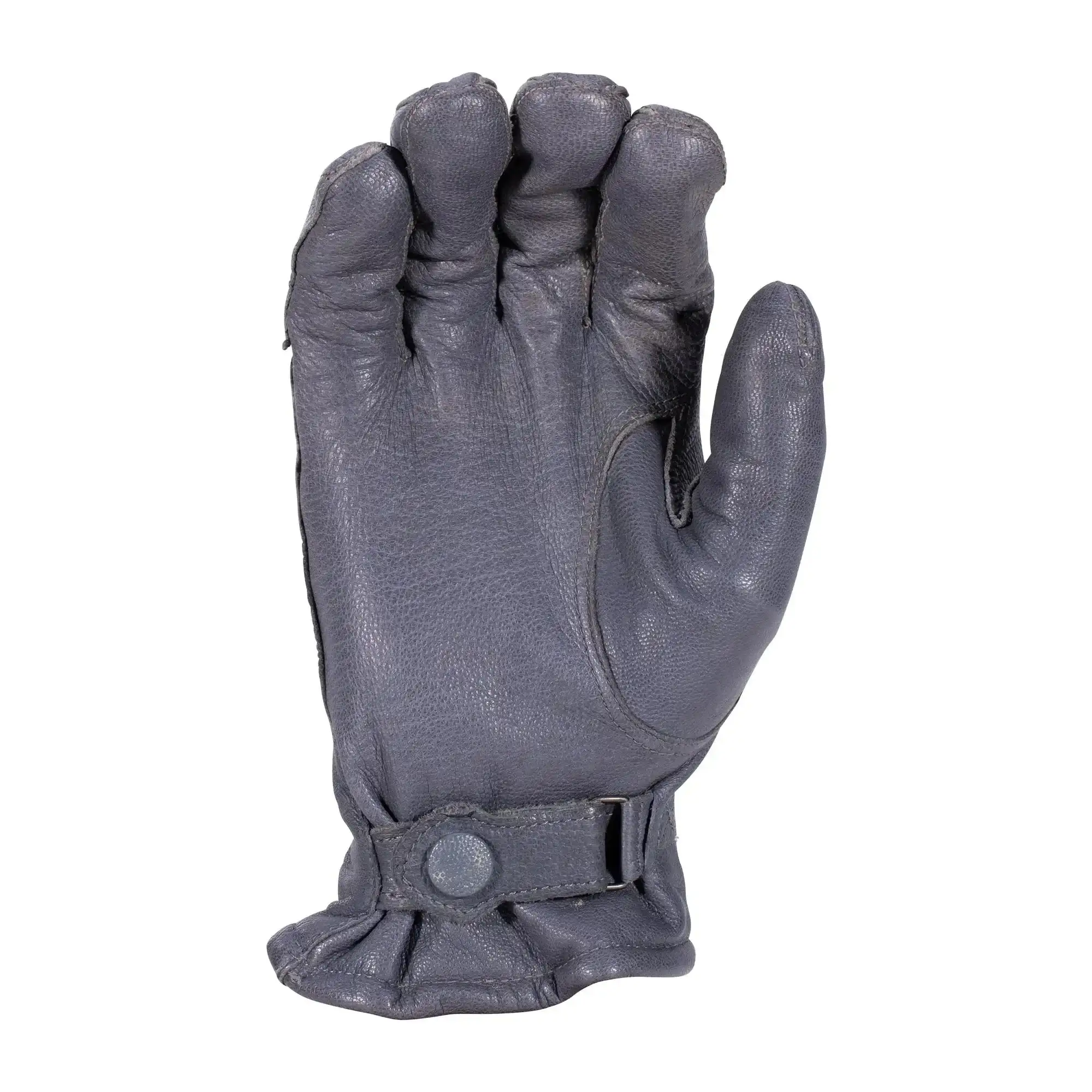 Bundeswehr gloves leather winter lined used - Image 2