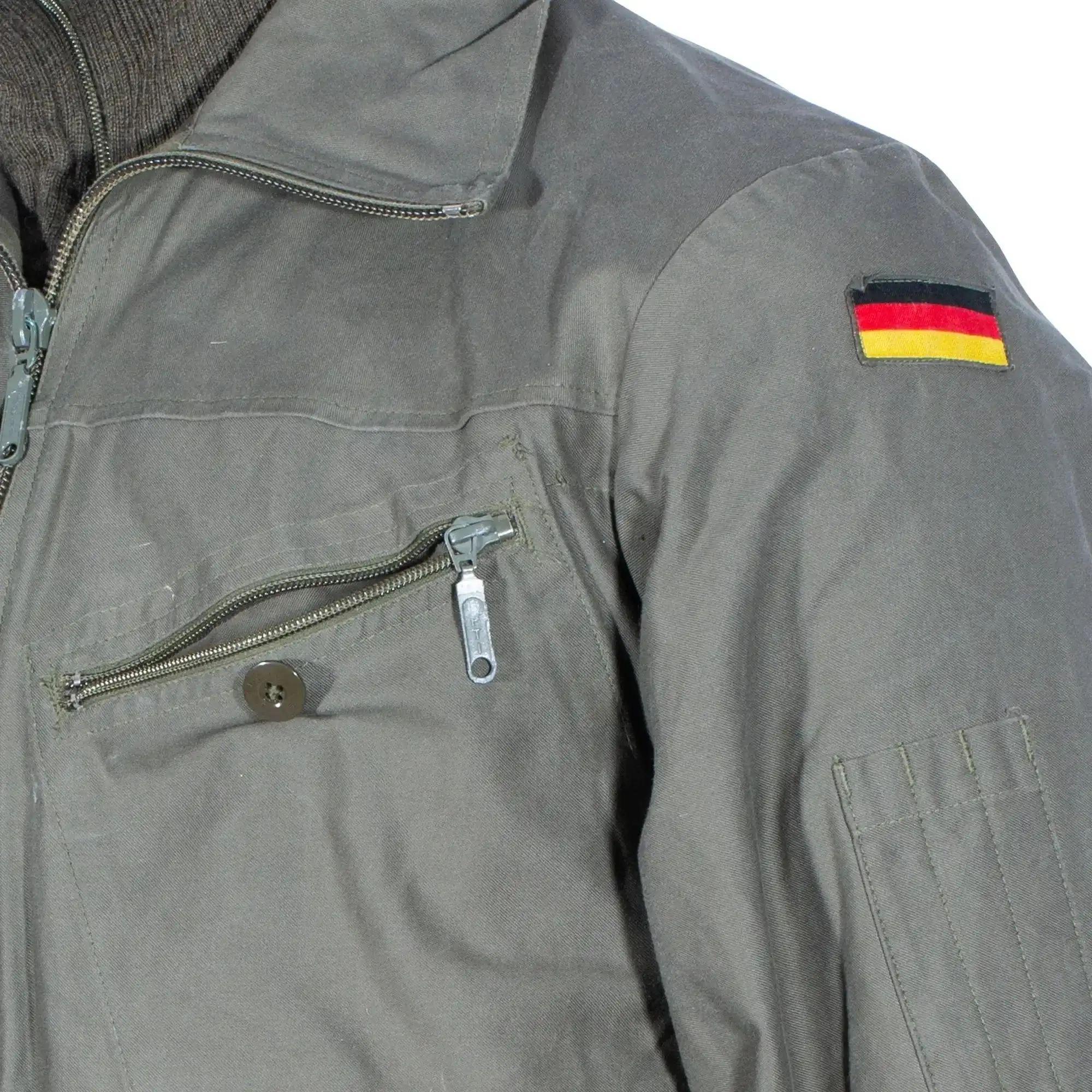 BW tank coverall with faux fur lining used - Image 4