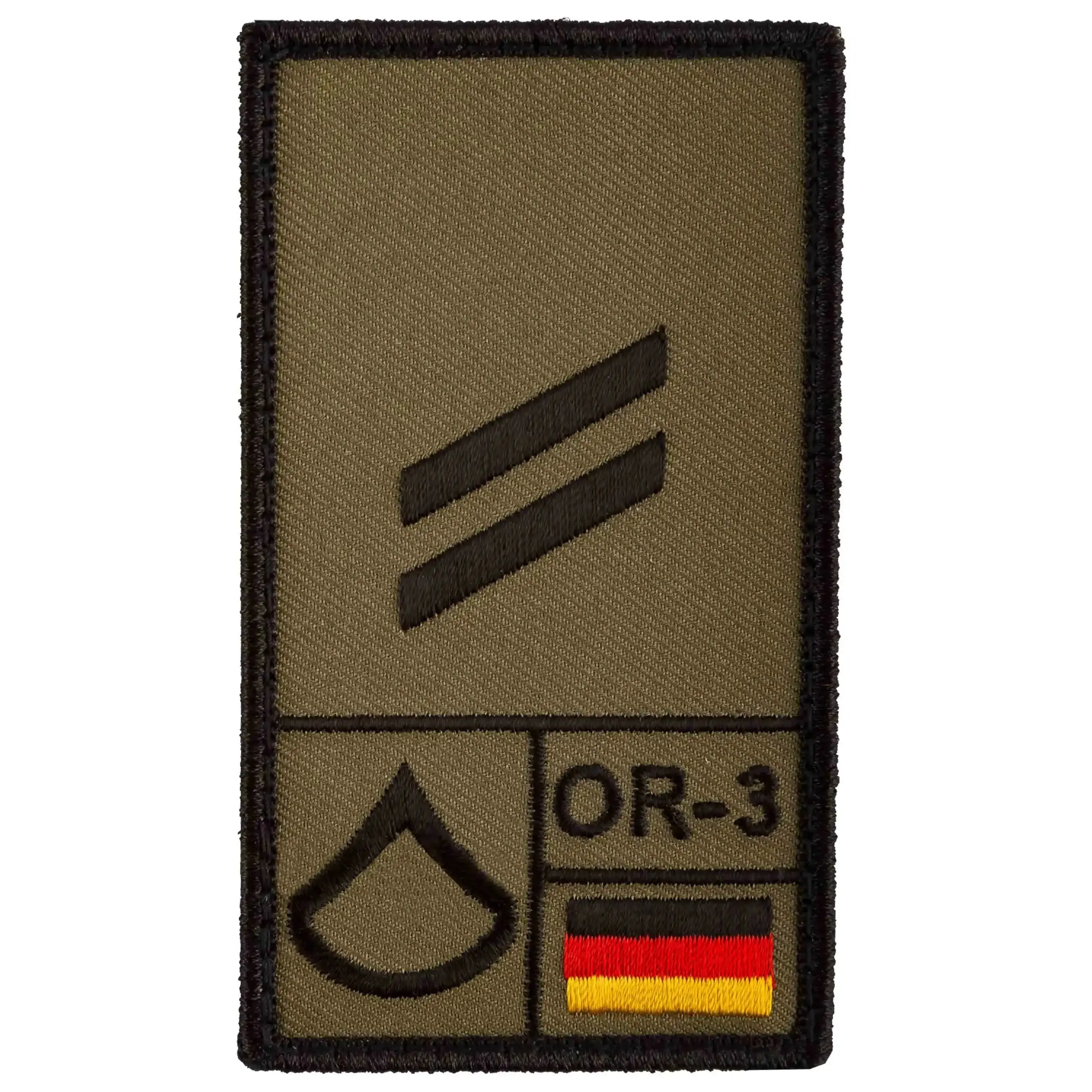 Rank patch Obergefreiter (Corporal)