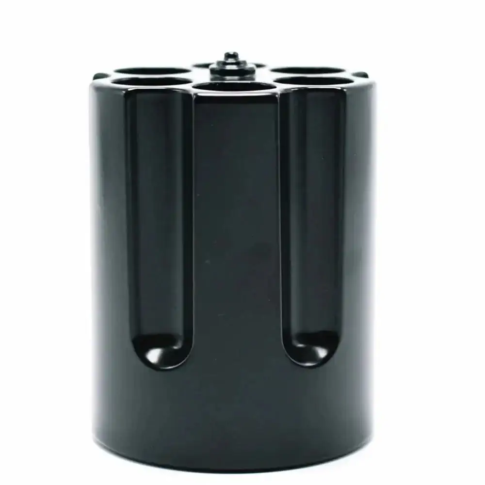 Pen Holder Revolver Cylinder black - Image 2
