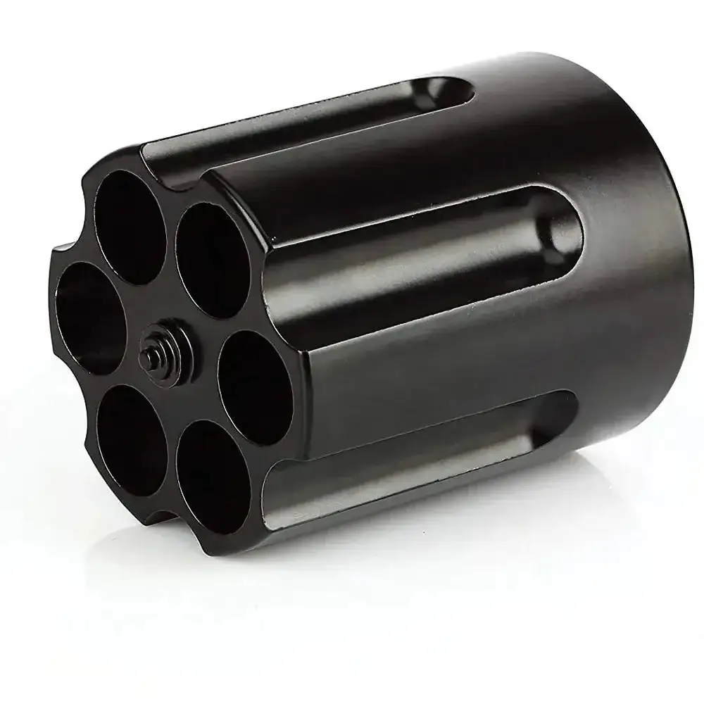 Pen Holder Revolver Cylinder black - Image 3