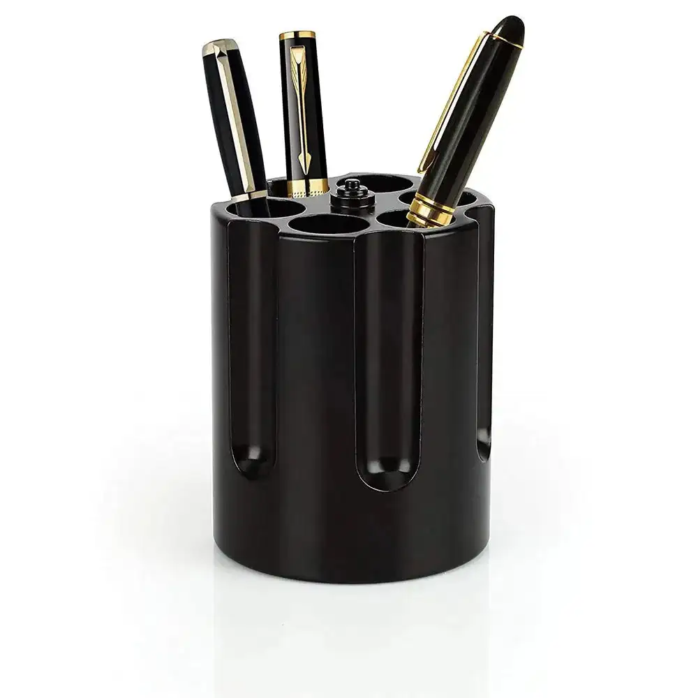 Pen Holder Revolver Cylinder black - Image 4