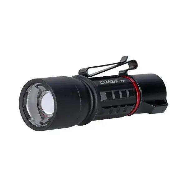 Flashlight XP6R 400 lumens black red