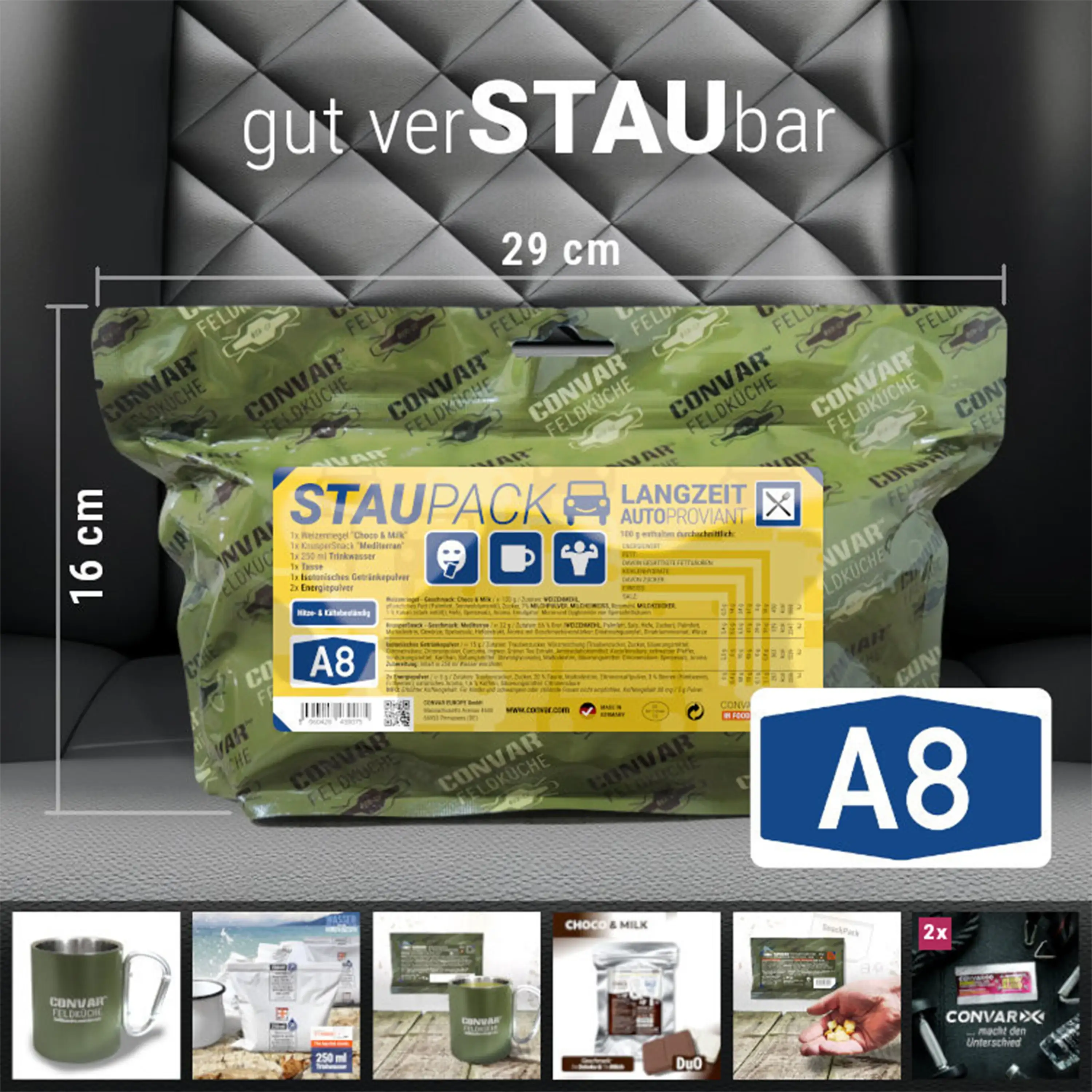 Emergency ration Staupack A8