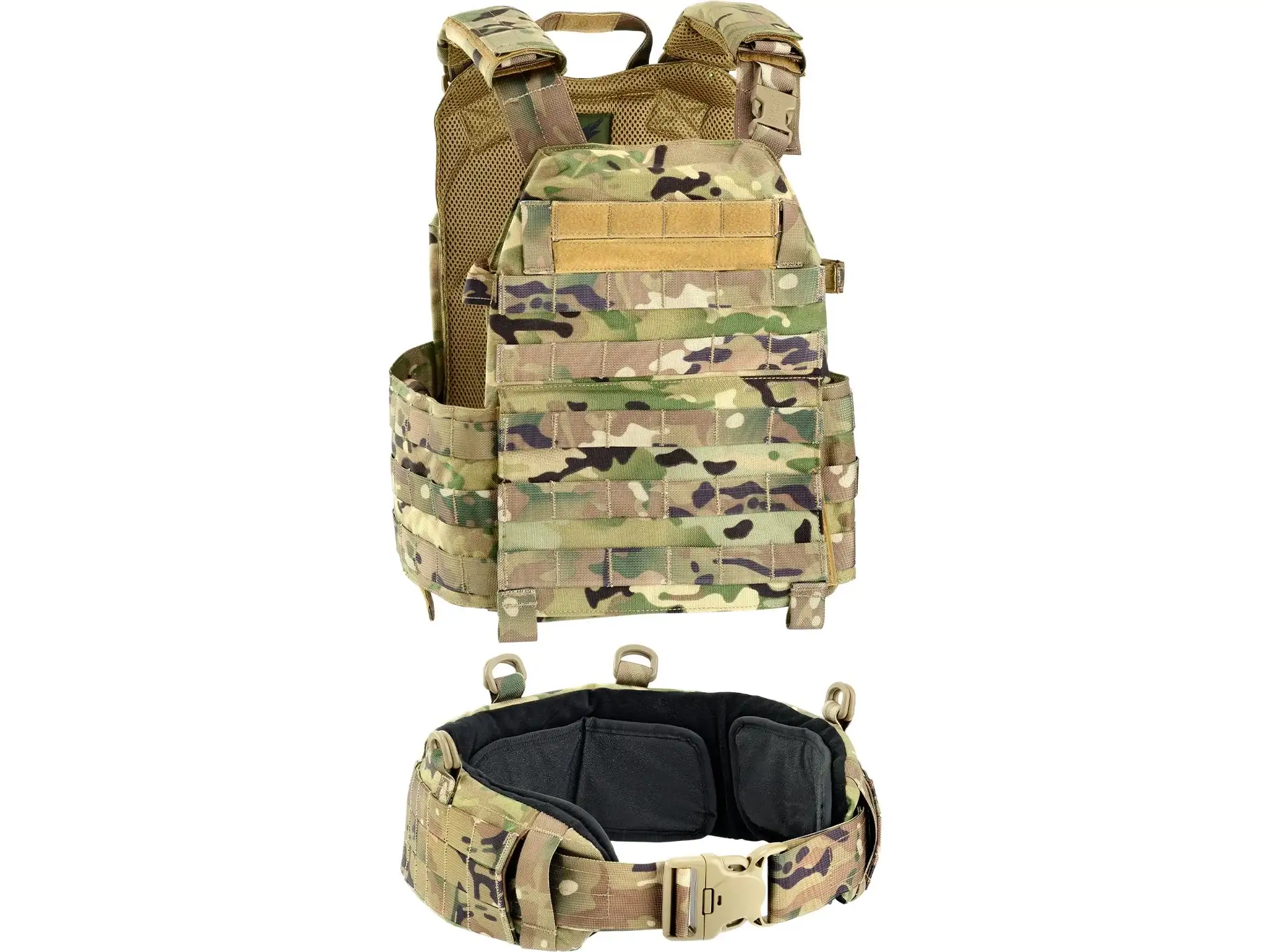 Plate carrier Tactical Vest with belt - Image 2