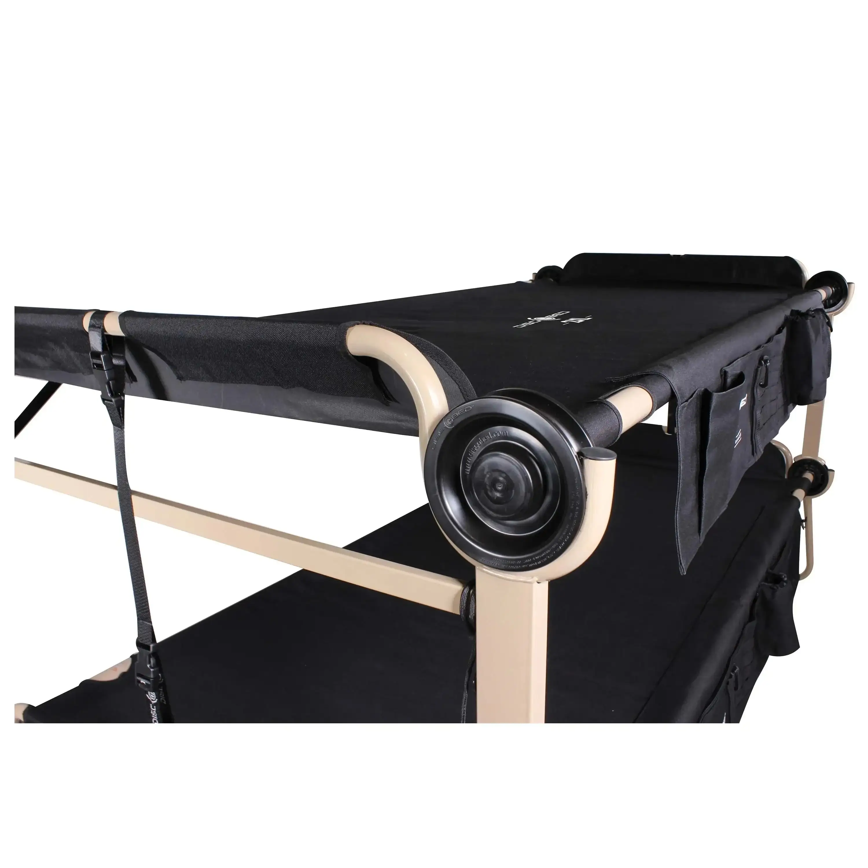 Camp bed 2XL with side pockets - Image 5