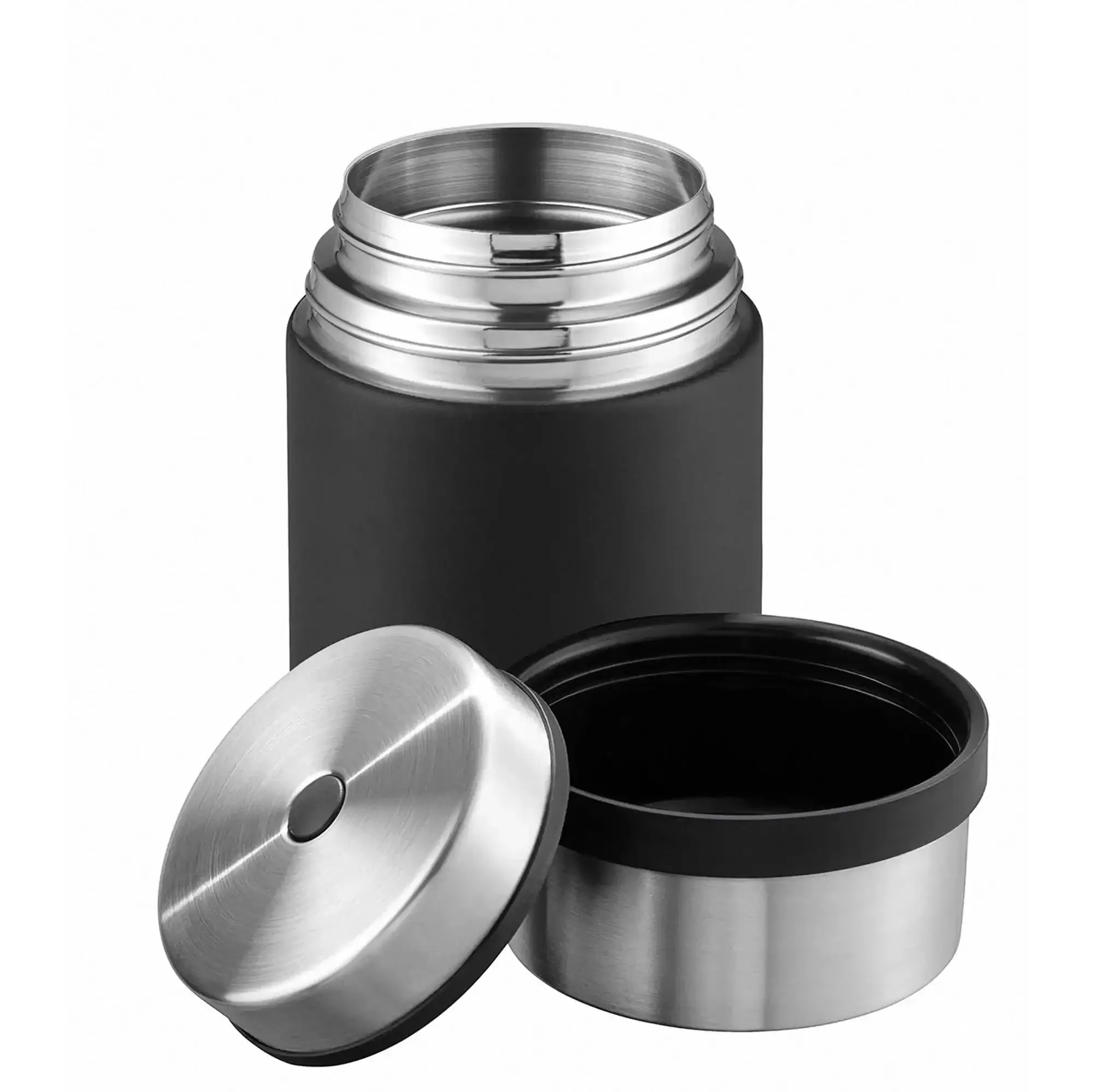 Insulated container Sculptor stainless steel 1 L black - Image 2
