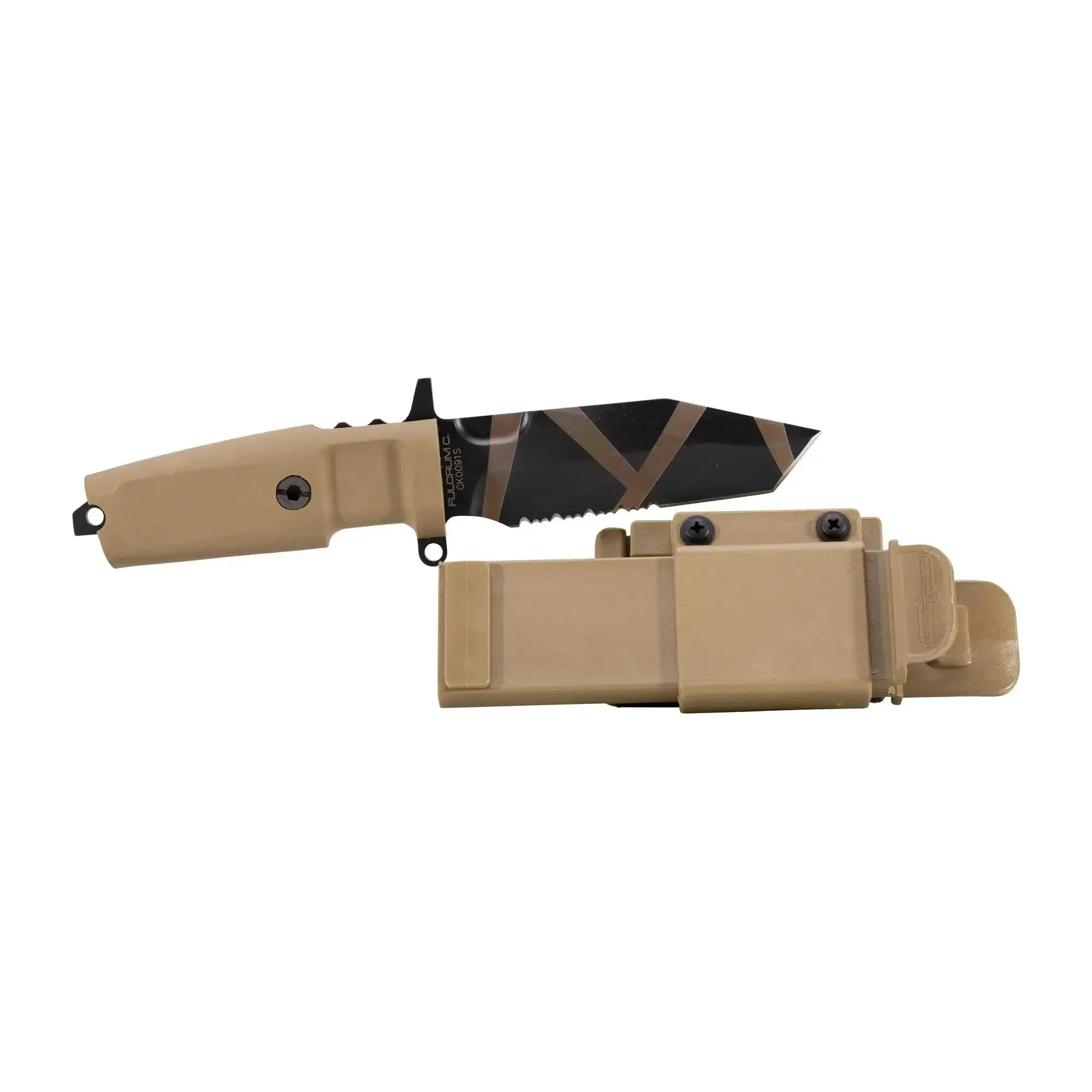 Folding knife Fulcrum C Warfare desert black - Image 4