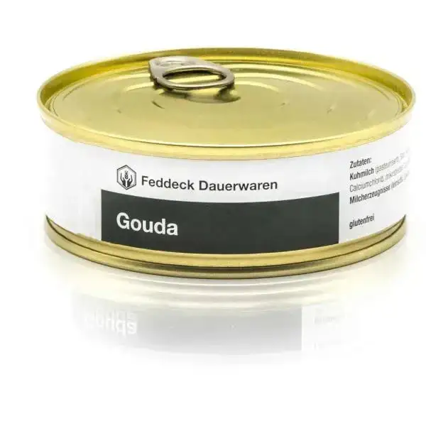 Canned cheese Gouda 200 g