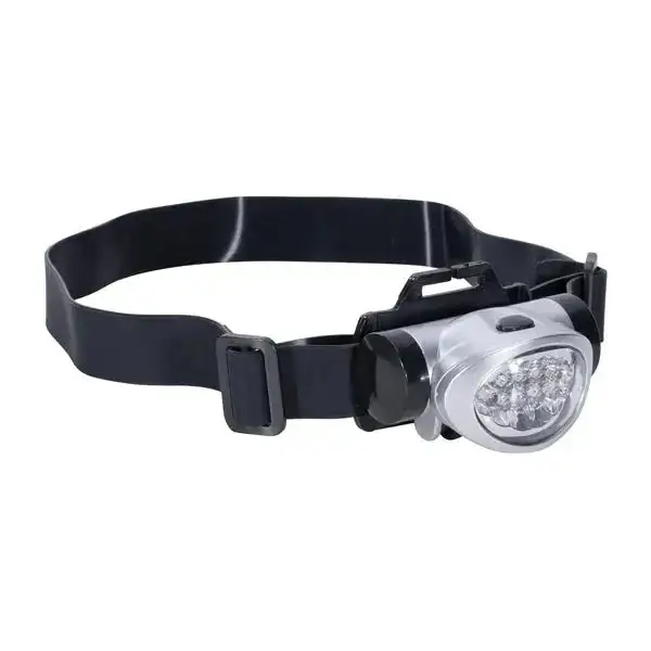 Headlamp, tiltable, black