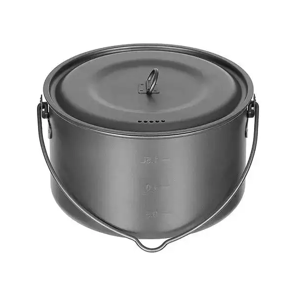Titanium pot large 1.95 L with lid - Image 2