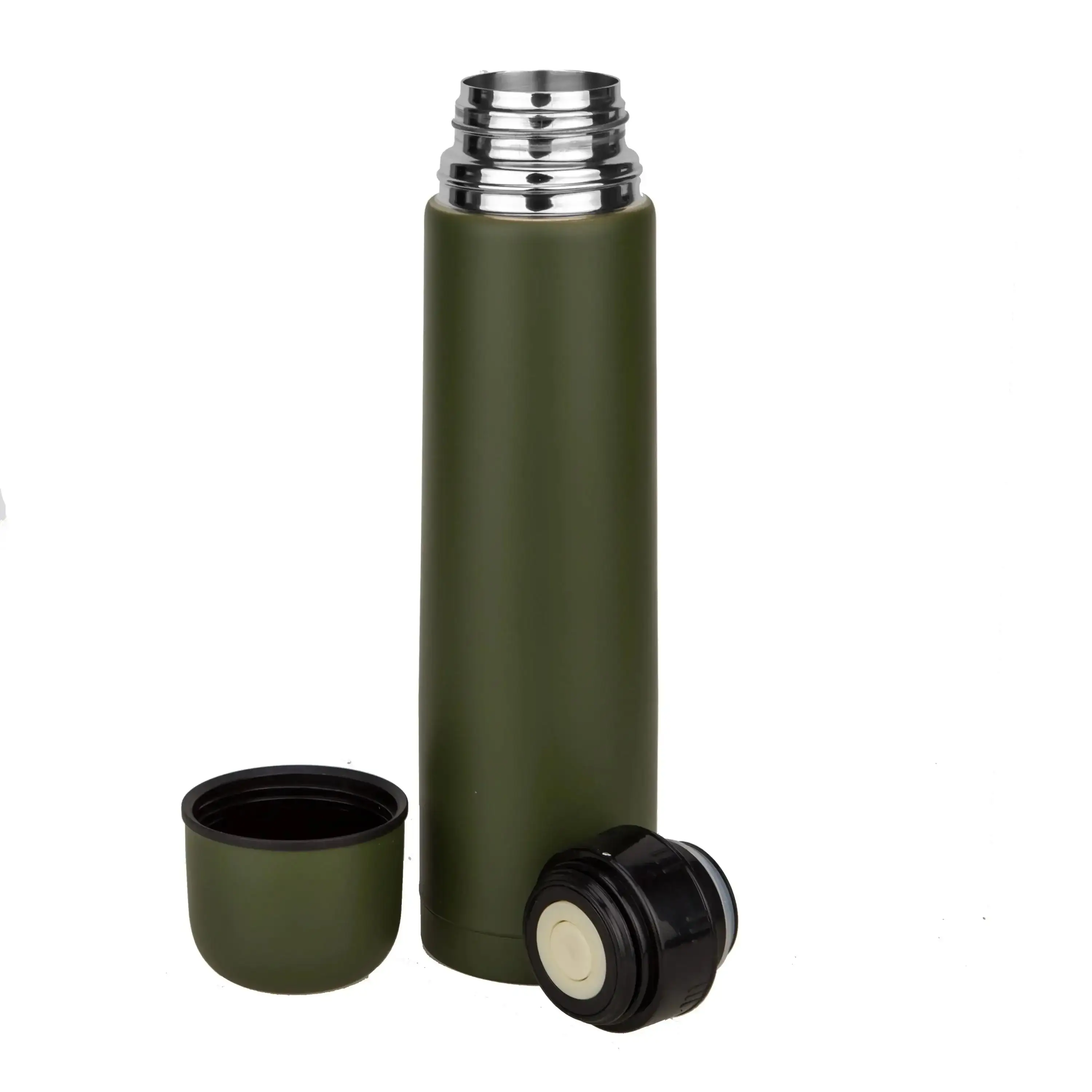 Vacuum thermal bottle MFH 1 L olive