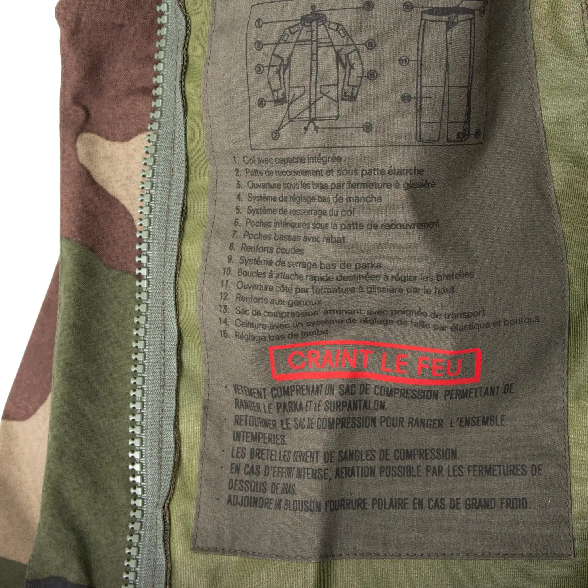 French fleece shirt CCE as new - Image 4