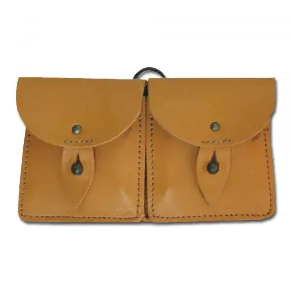 French Belt Pouch Leather used