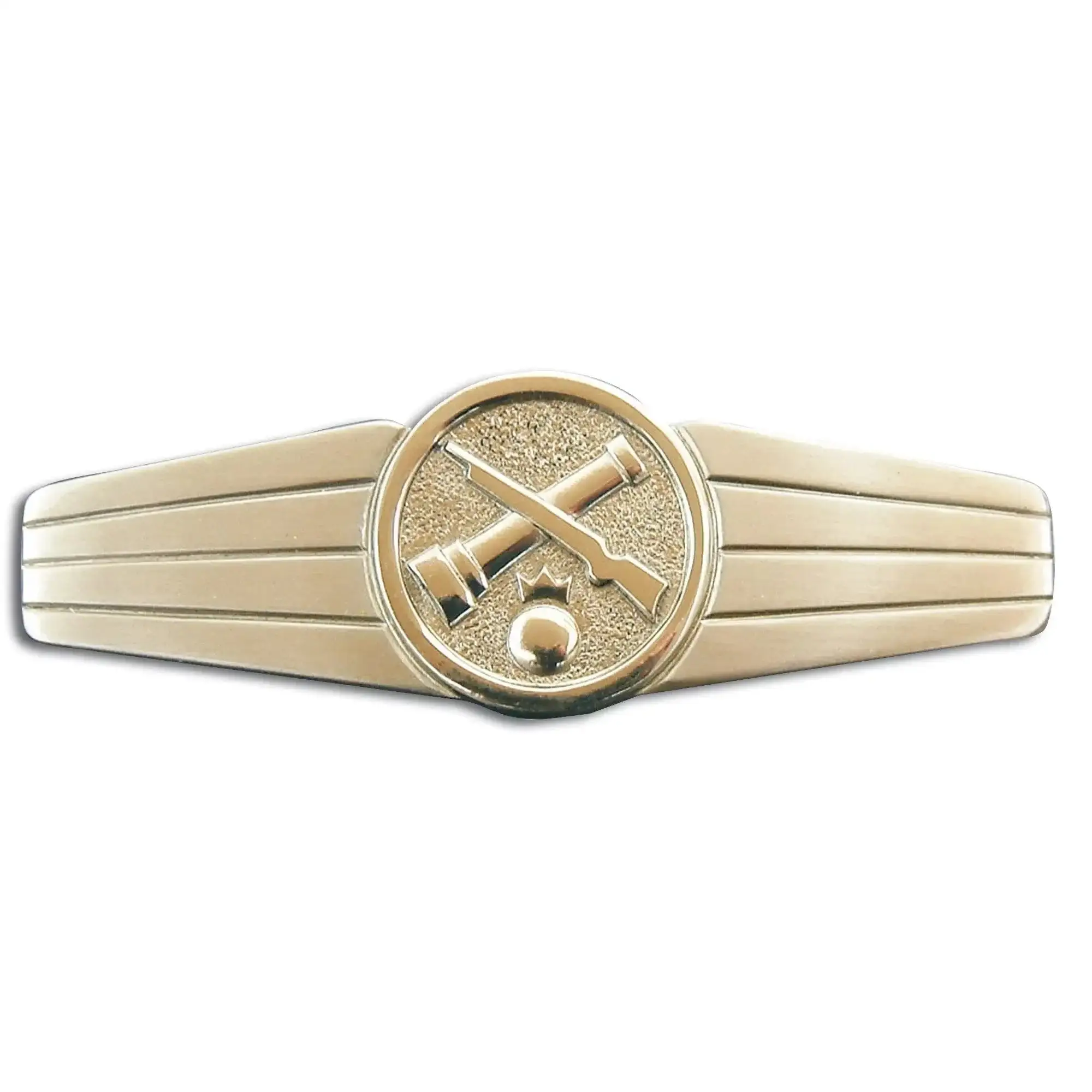 Badge BW tube weapons personnel metal - Image 2