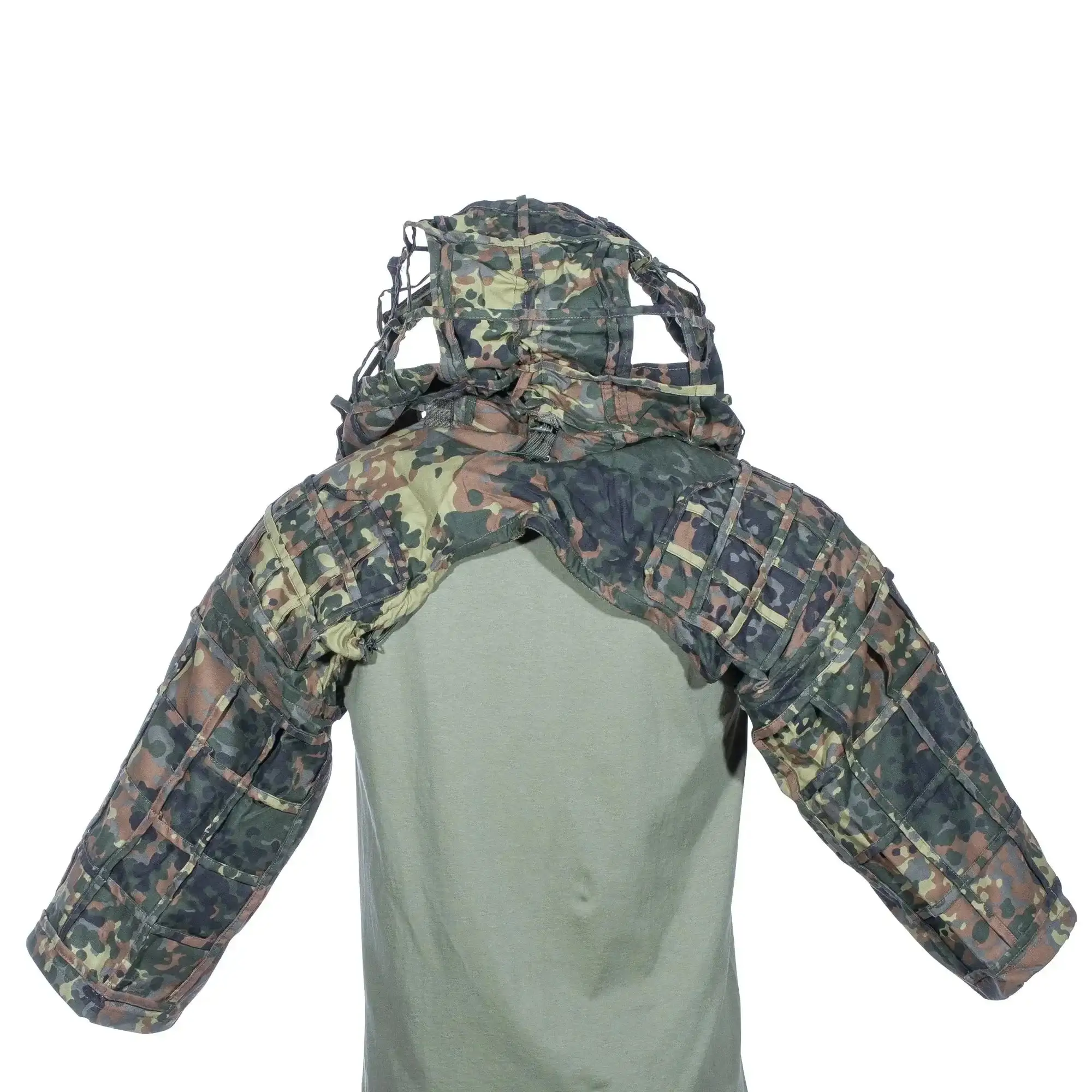 Invader Gear Ghillie Sniper Bolero Plain flecktarn - Image 2