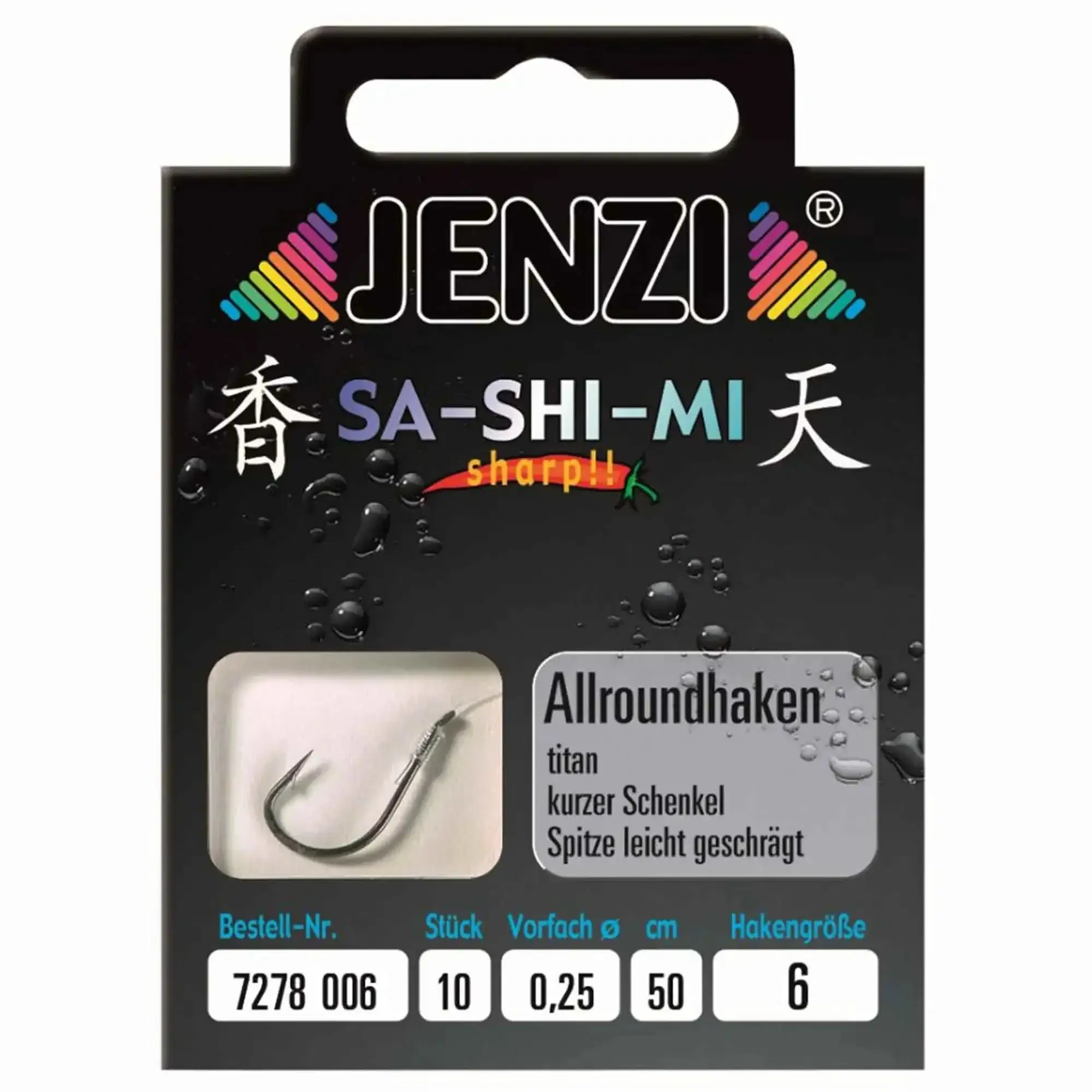 Fishing Hooks Allround Sa-Shi-Mi 10 pieces - Image 4