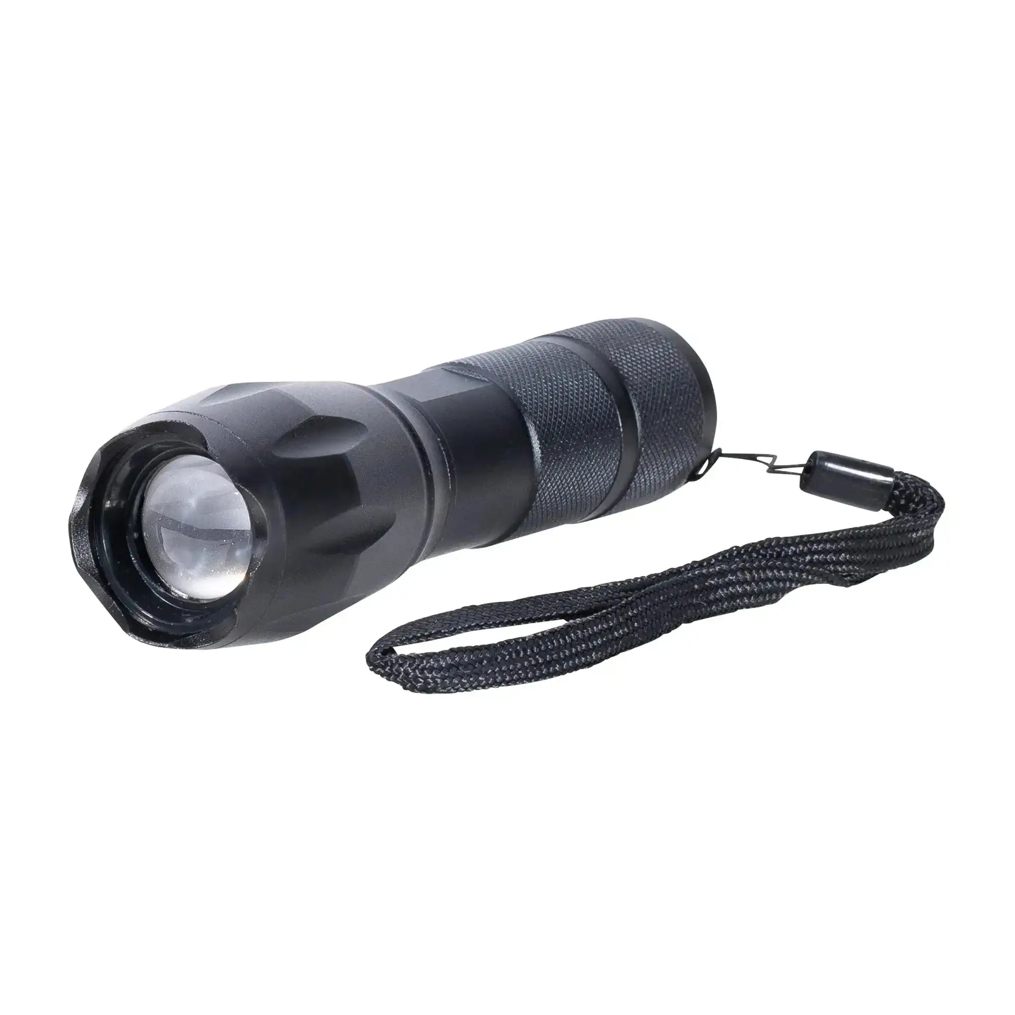 Flashlight LED Deluxa Military Torch black