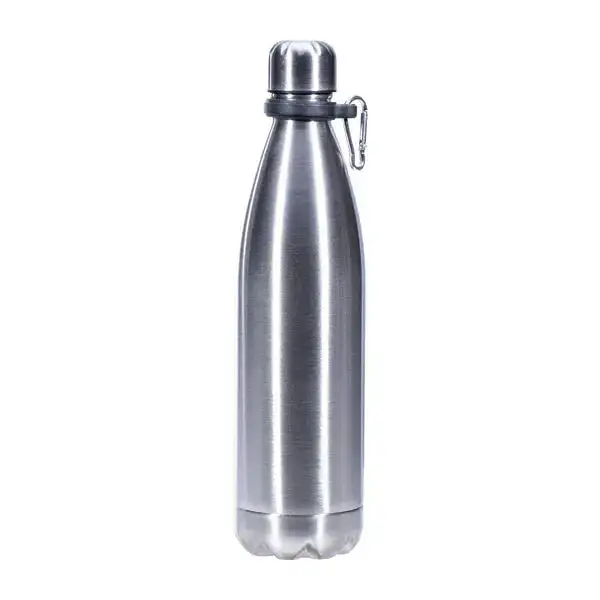 Hidden Safe stainless steel bottle silver-colored