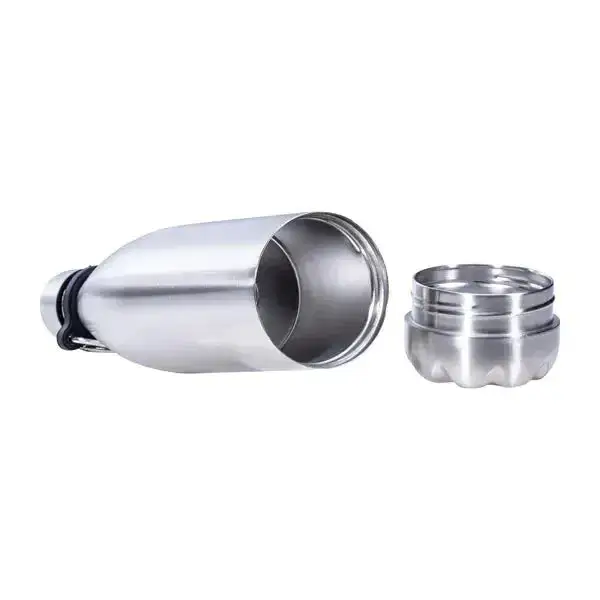 Hidden Safe stainless steel bottle silver-colored - Image 2