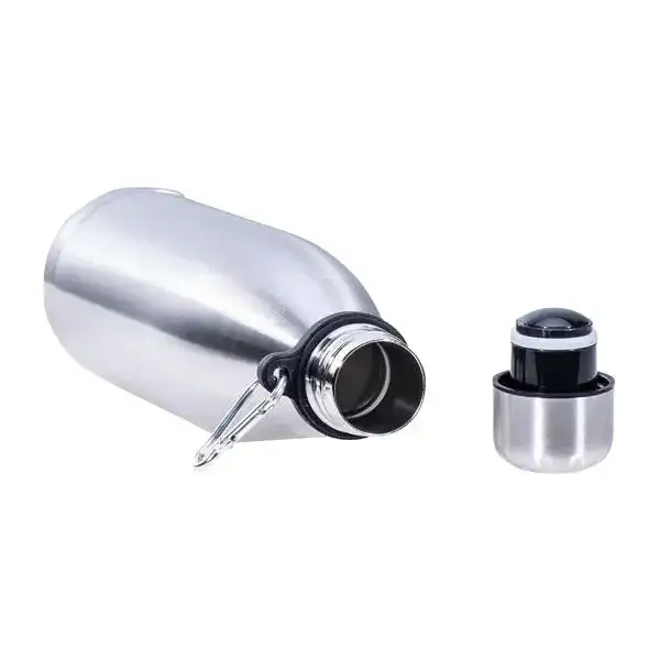 Hidden Safe stainless steel bottle silver-colored - Image 3