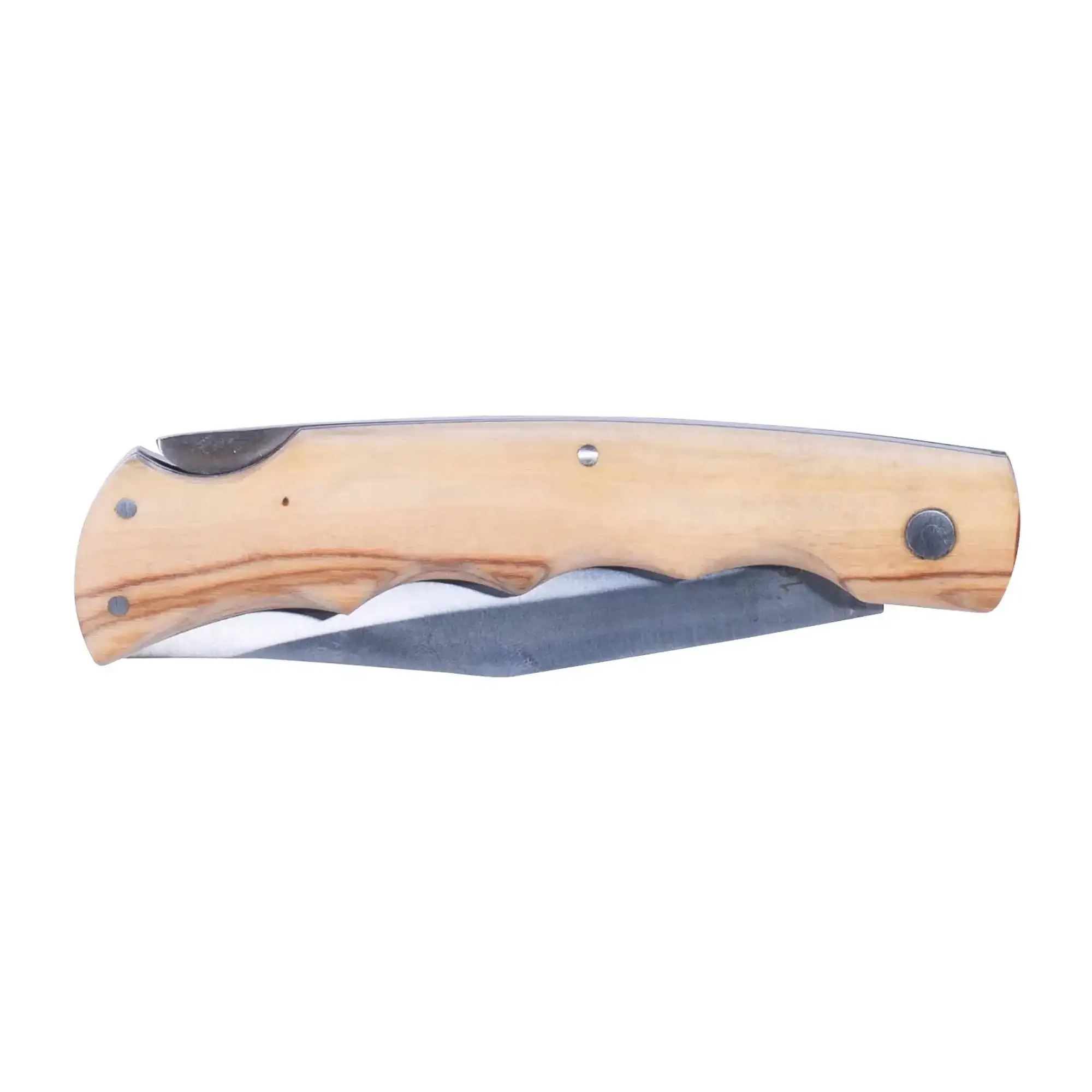 Folding knife Olive Mid 12 cm brown - Image 4