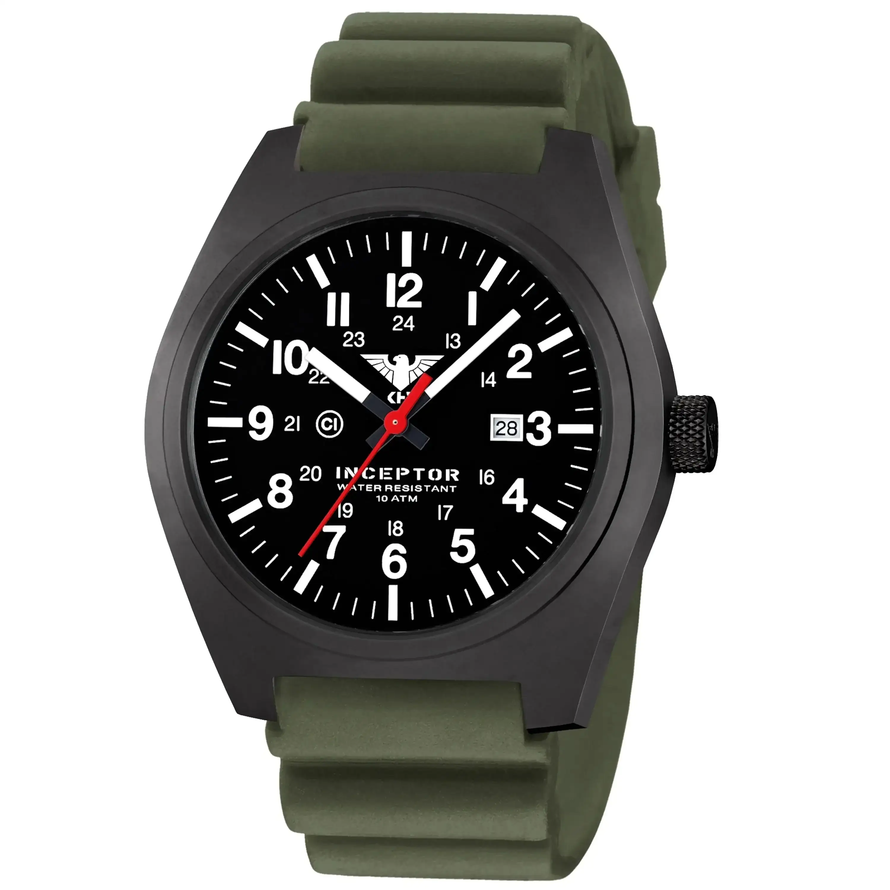 Wristwatch Inceptor Black Steel Diver strap - Image 3