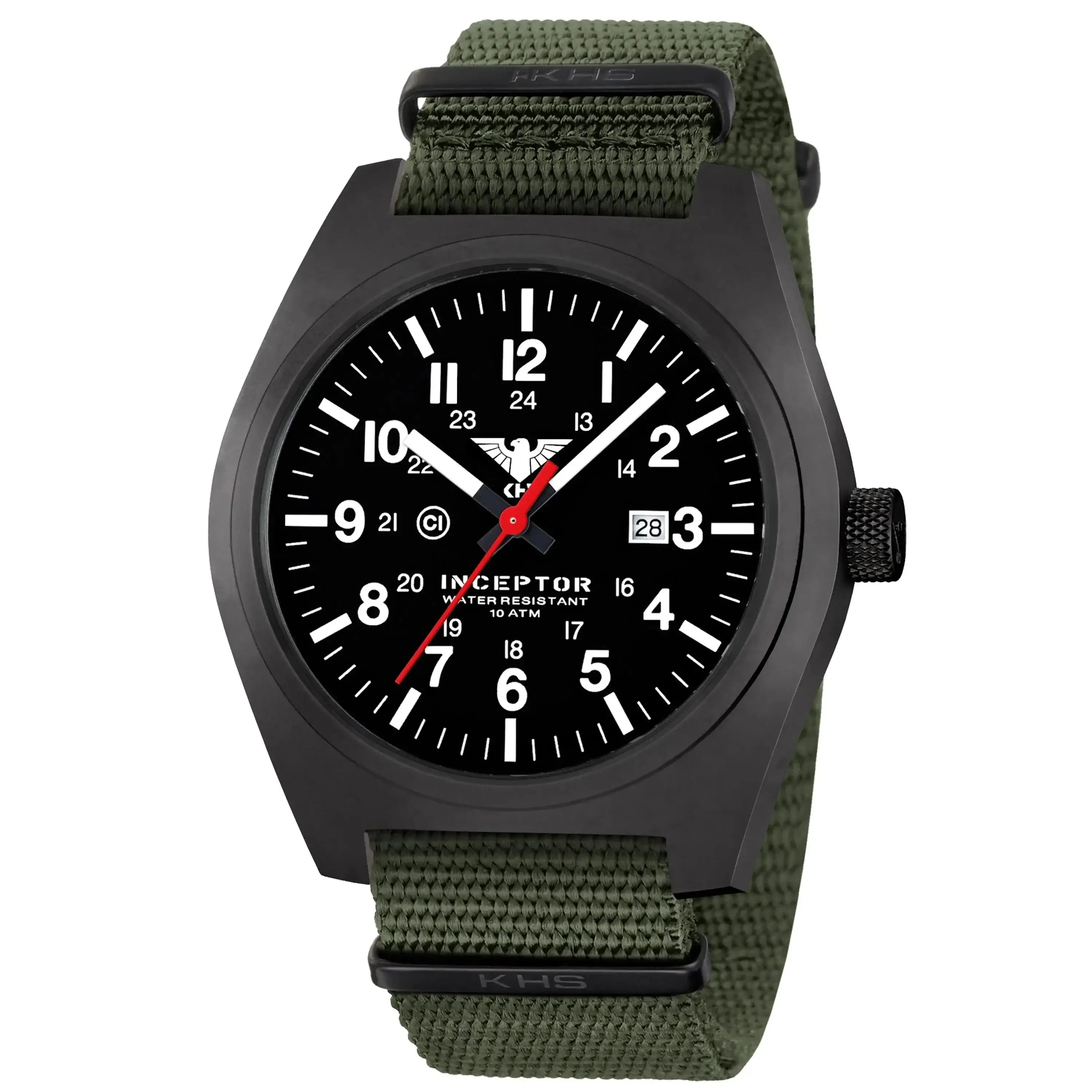 Wristwatch Inceptor Black Steel NATO strap - Image 3