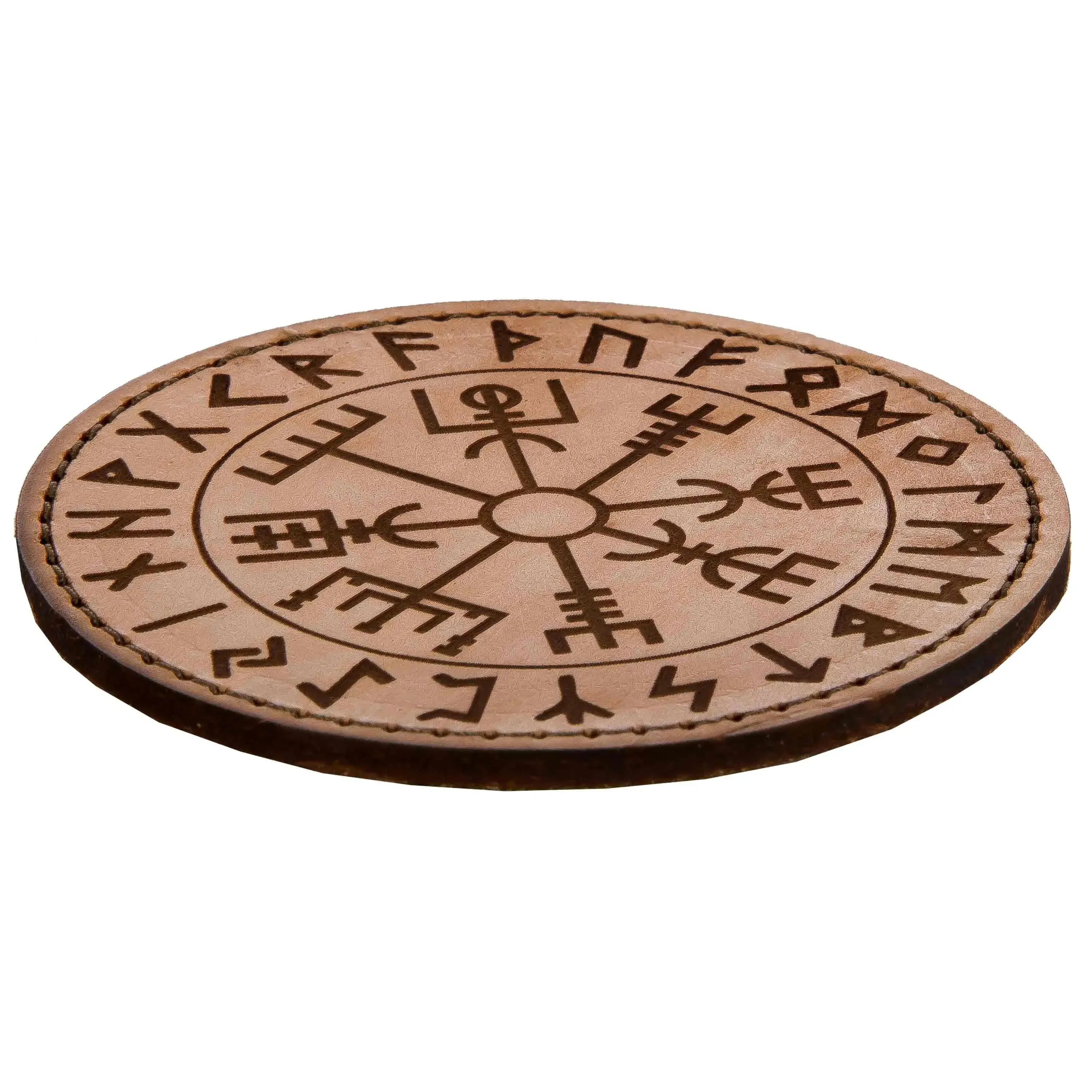 Leather patch Vegvísir - Image 2